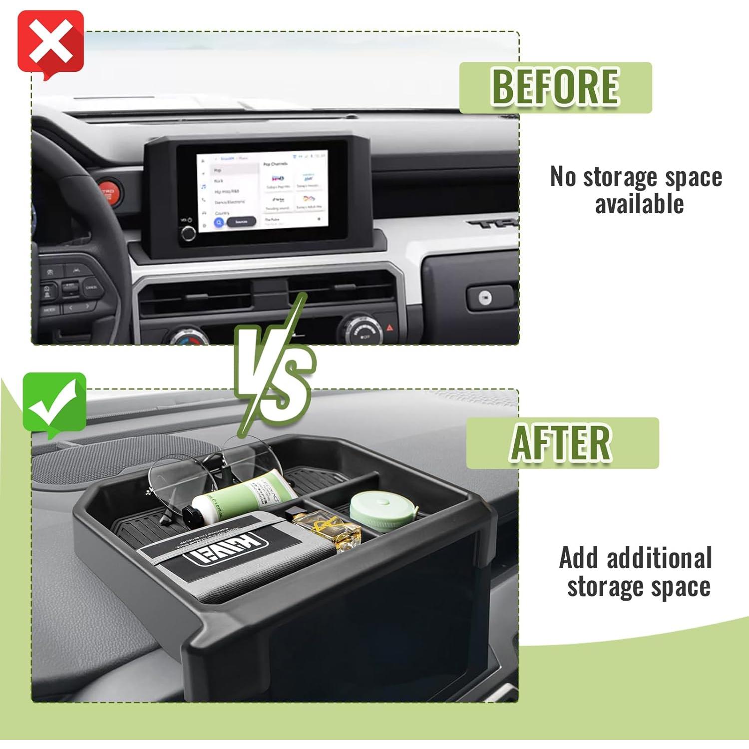 Organizador de Consola Central HGWEI para Toyota Tacoma 2024-2025