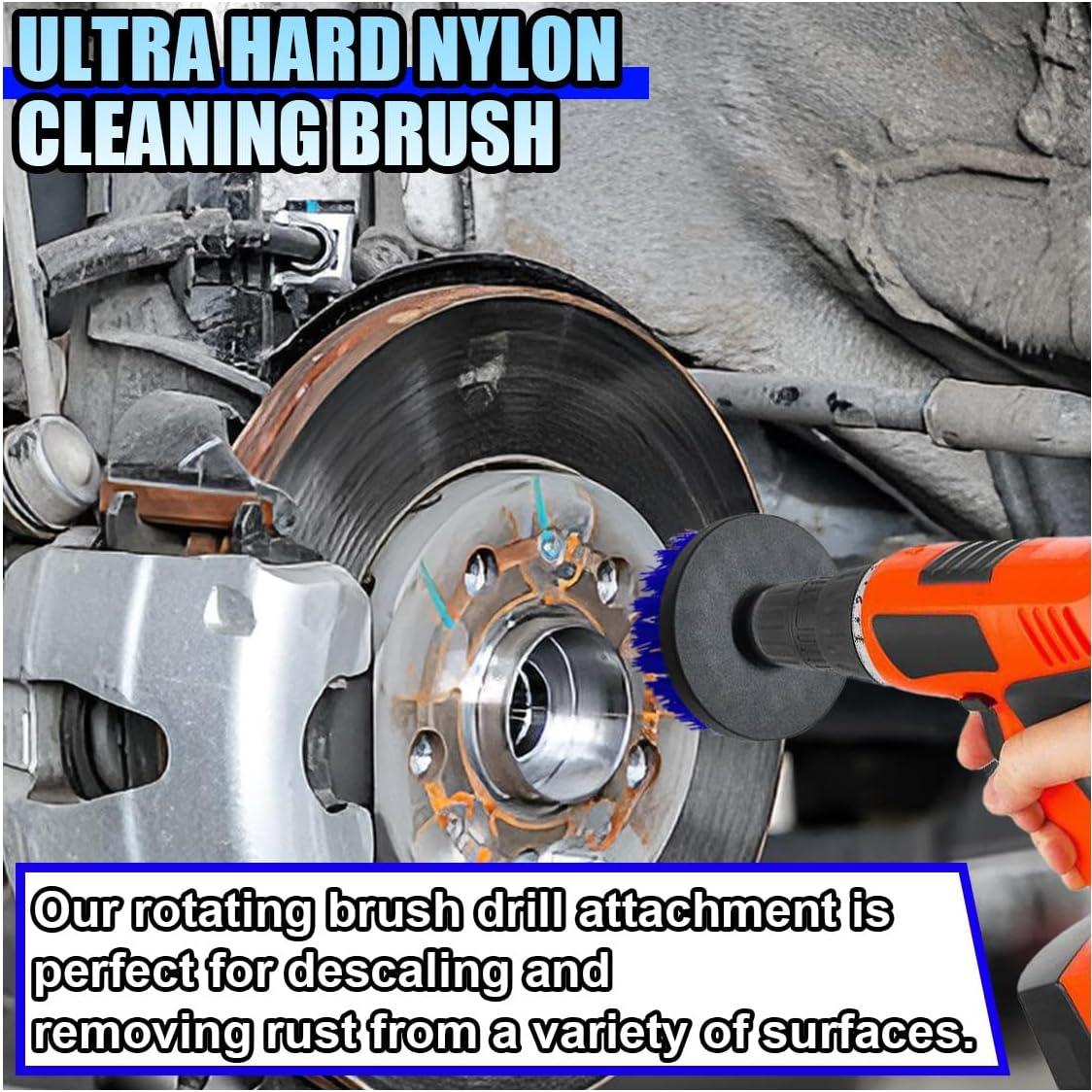 Juego de cepillos de limpieza para taladro ZIMISI 2" y 4"