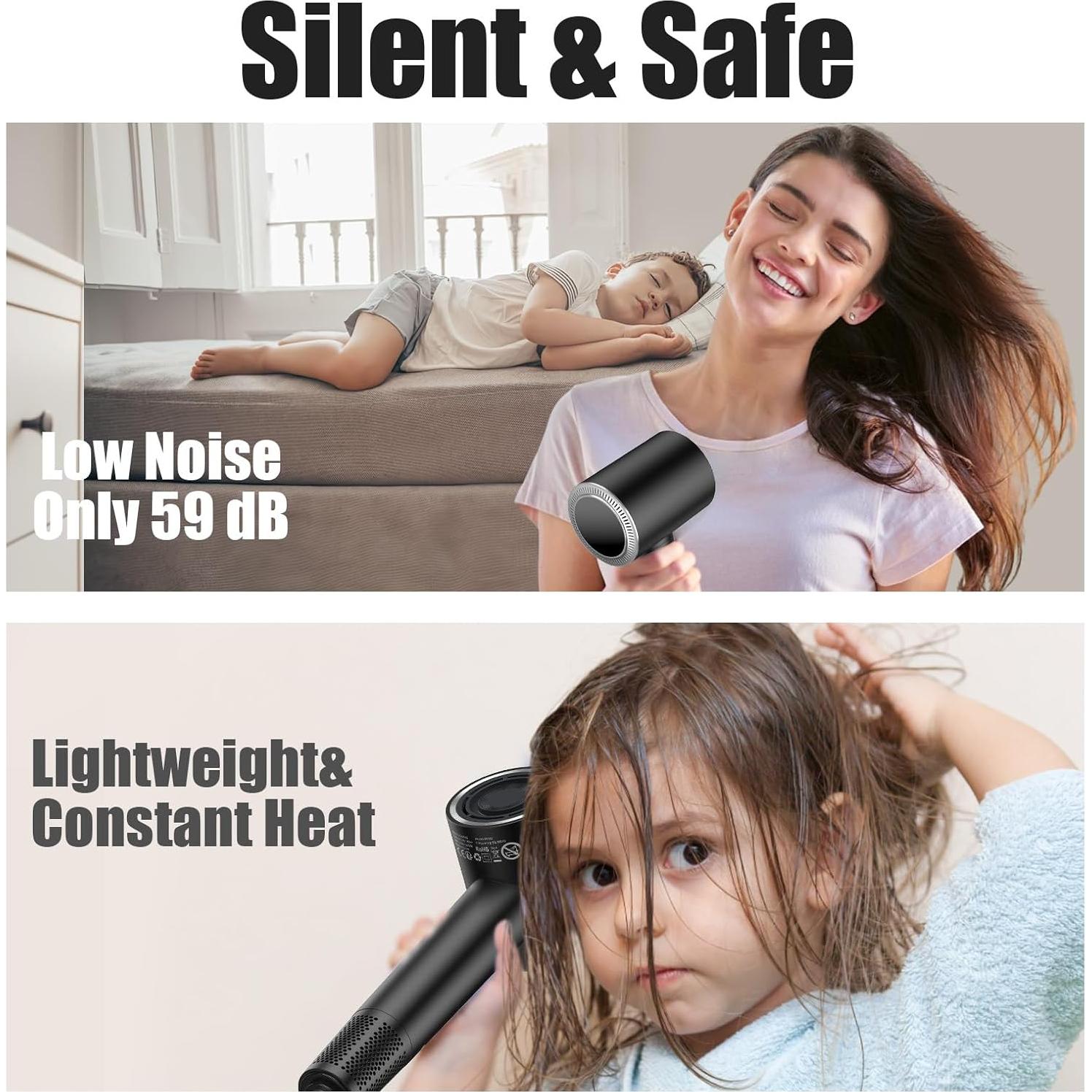 Secador de Pelo Slopehill MY30 110,000 RPM Control Temperatura