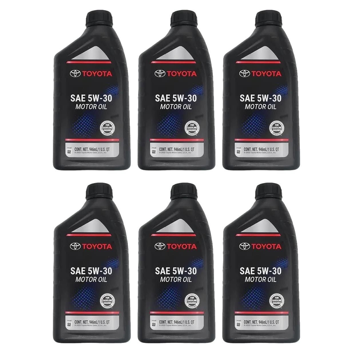 Aceite de Motor 5W-30 Toyota - Partes Genuinas 0.91kg