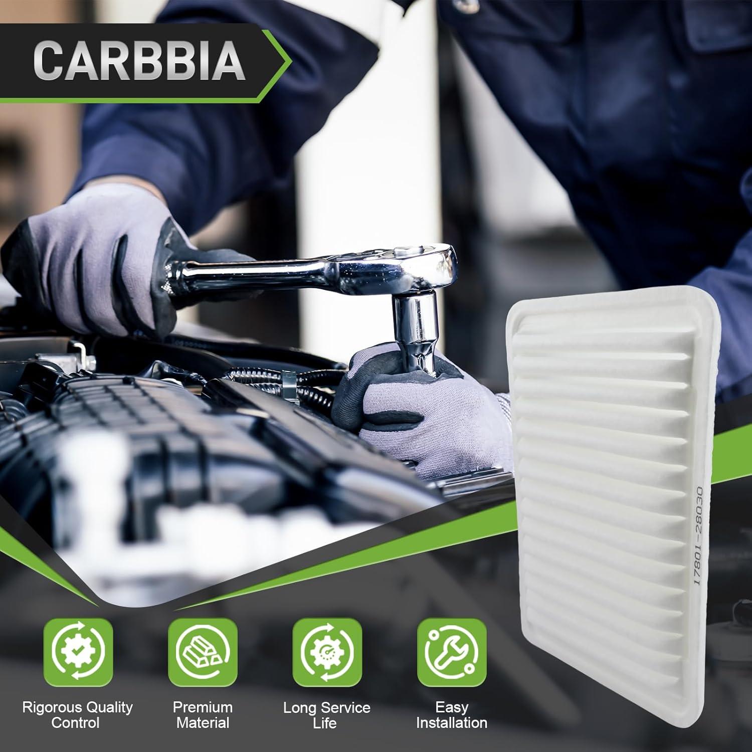 Filtro de Aire del Motor CARBBIA para Toyota Camry y Venza