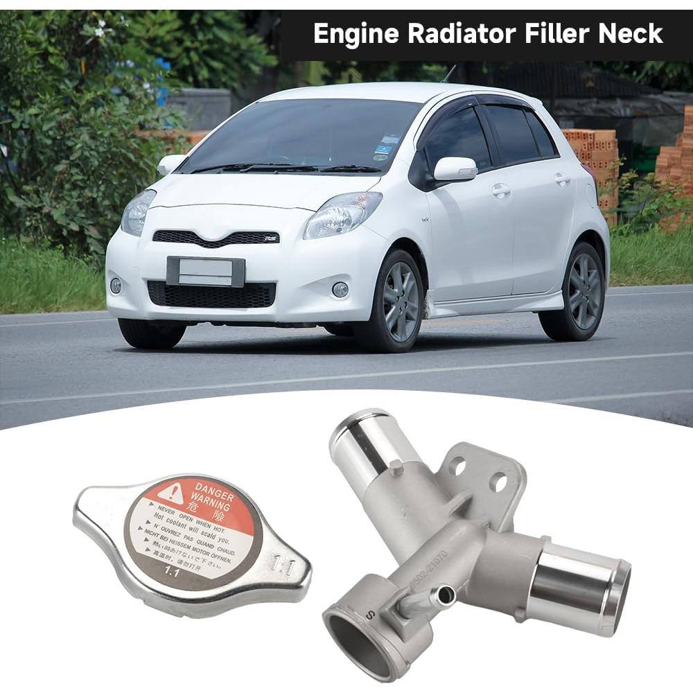 Cuello de Llenado de Refrigerante YOLLKY para Toyota Yaris 2007-2018