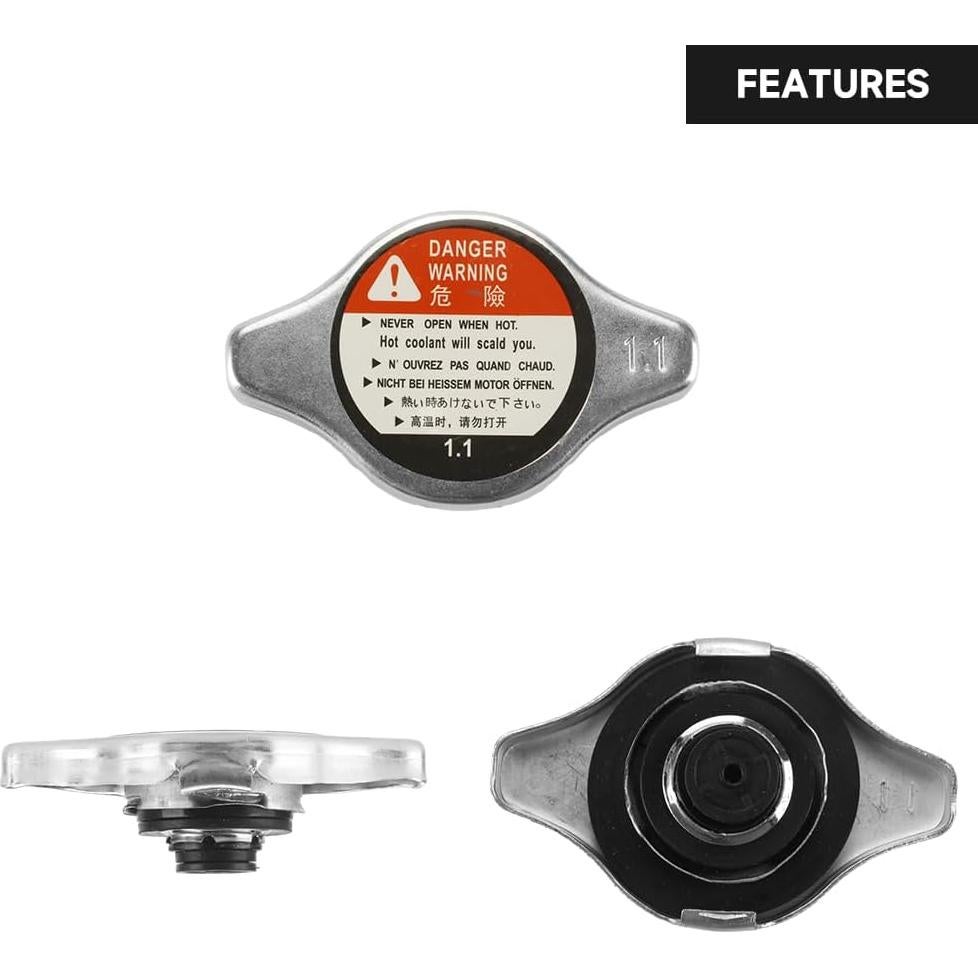 Cuello de Llenado de Refrigerante YOLLKY para Toyota Yaris 2007-2018