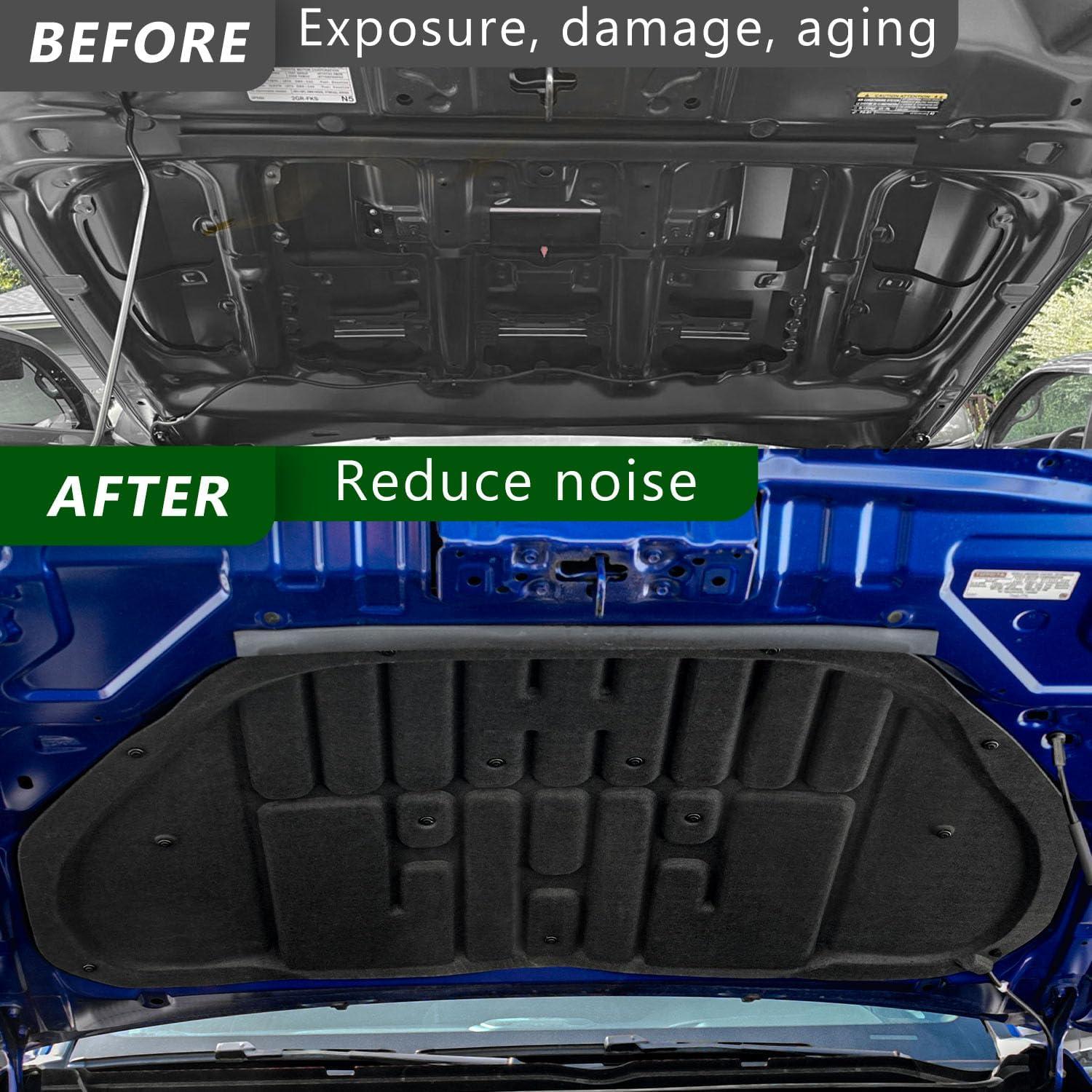 Almohadilla de Aislamiento del Capó xipoqix para Toyota Tacoma 2024-2025