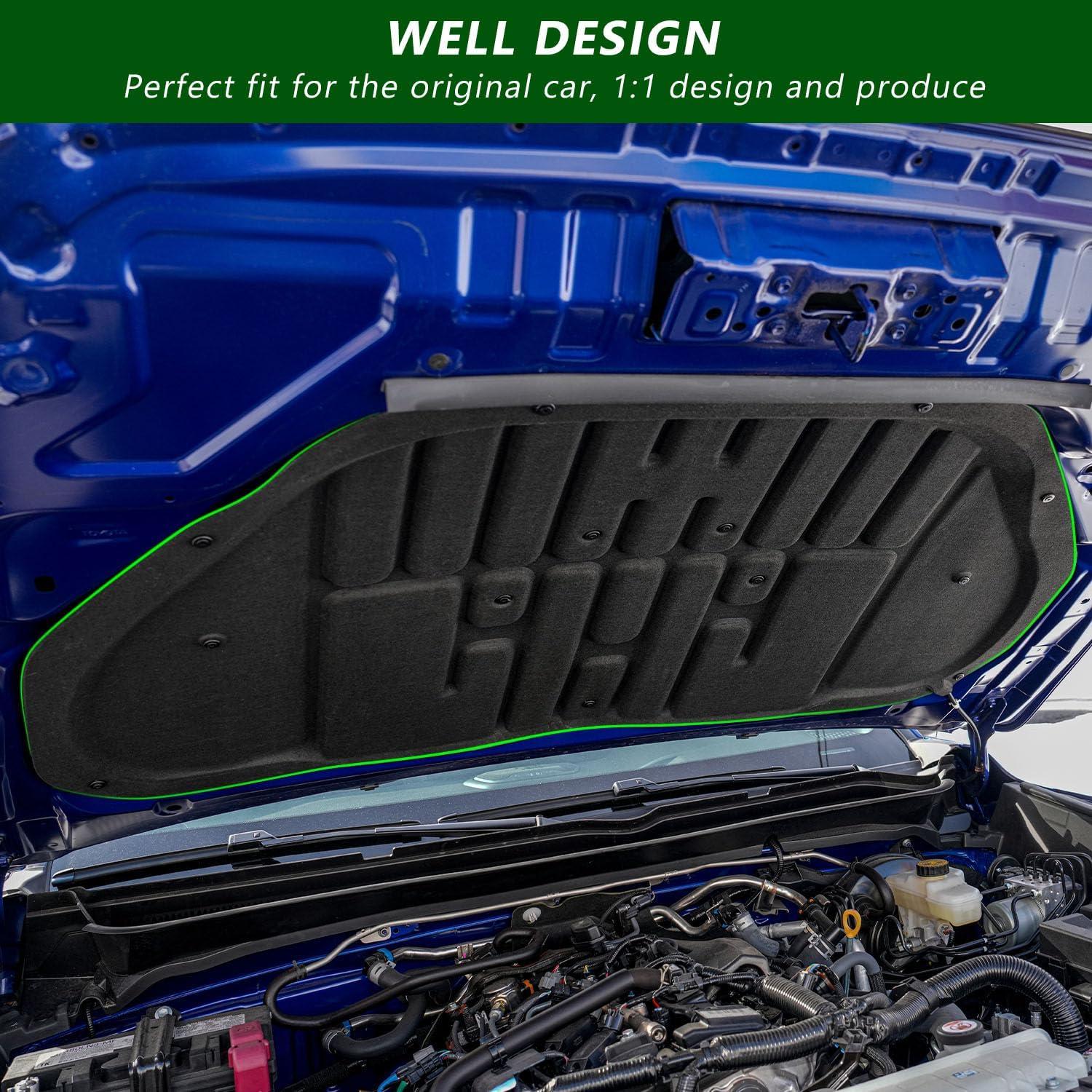 Almohadilla de Aislamiento del Capó xipoqix para Toyota Tacoma 2024-2025