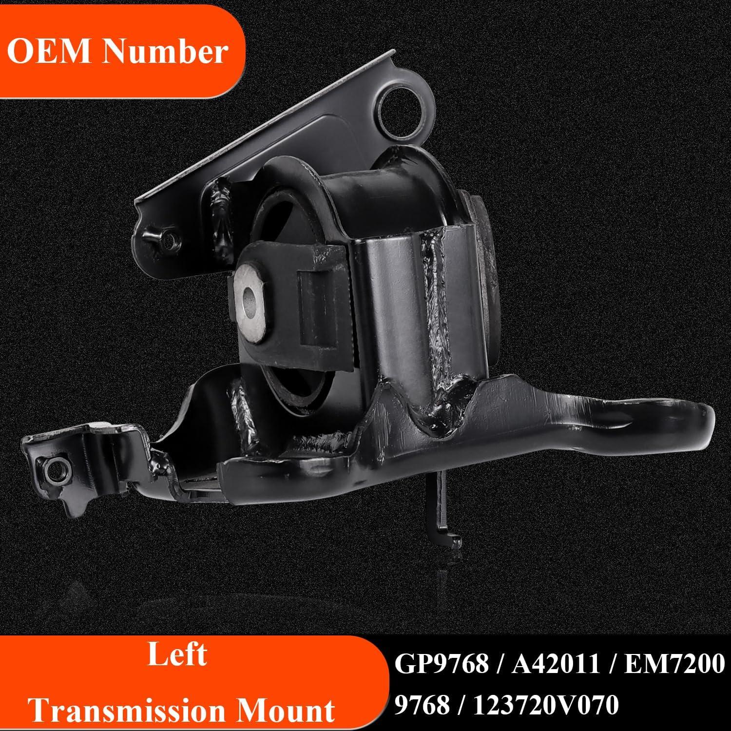 Juego de Soportes de Motor y Transmisión Quivimoro para Toyota RAV4 2013-2018