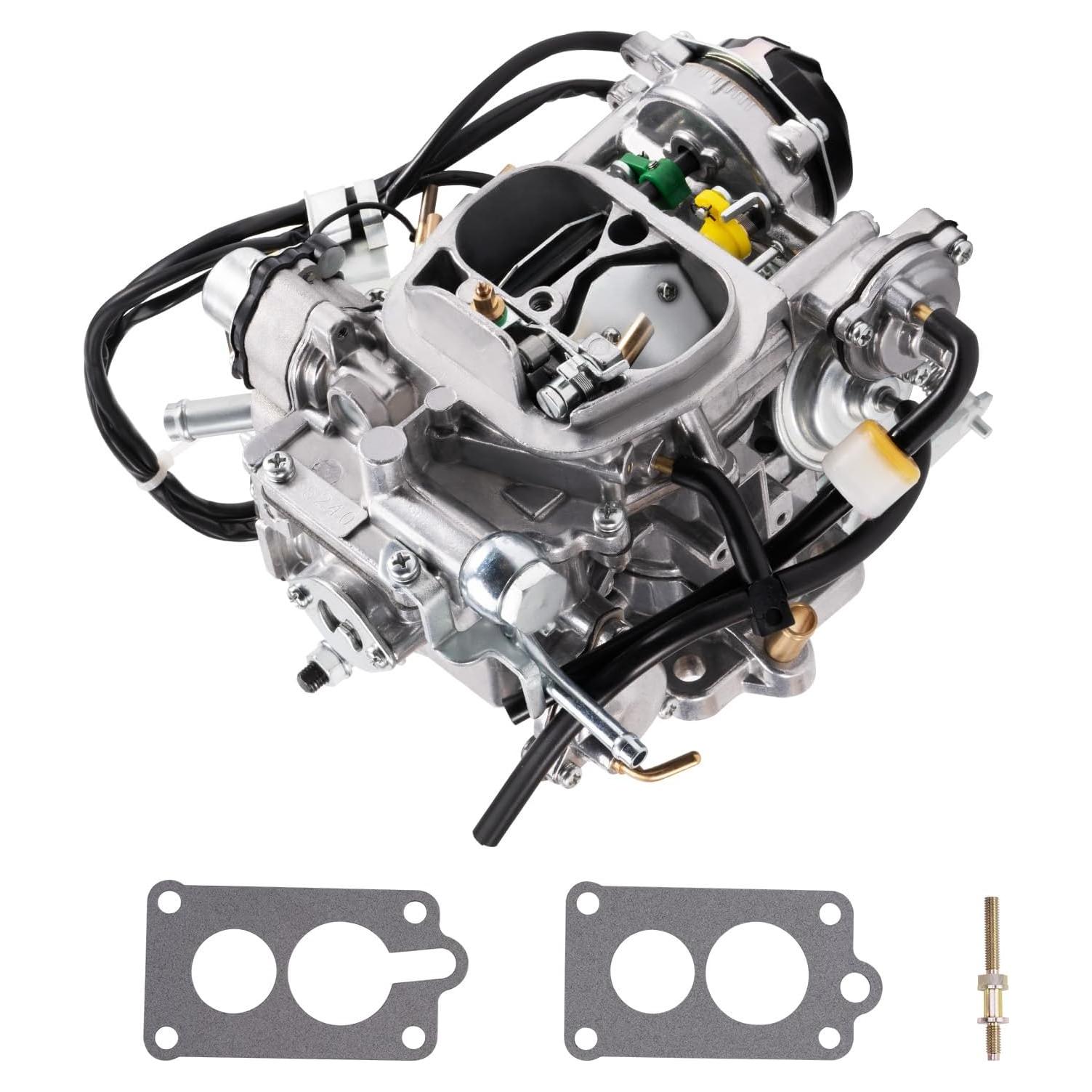 Carburador maXpeedingrods TOY-505 2 Barriles 2.4L para Toyota Pickup 1981-1986