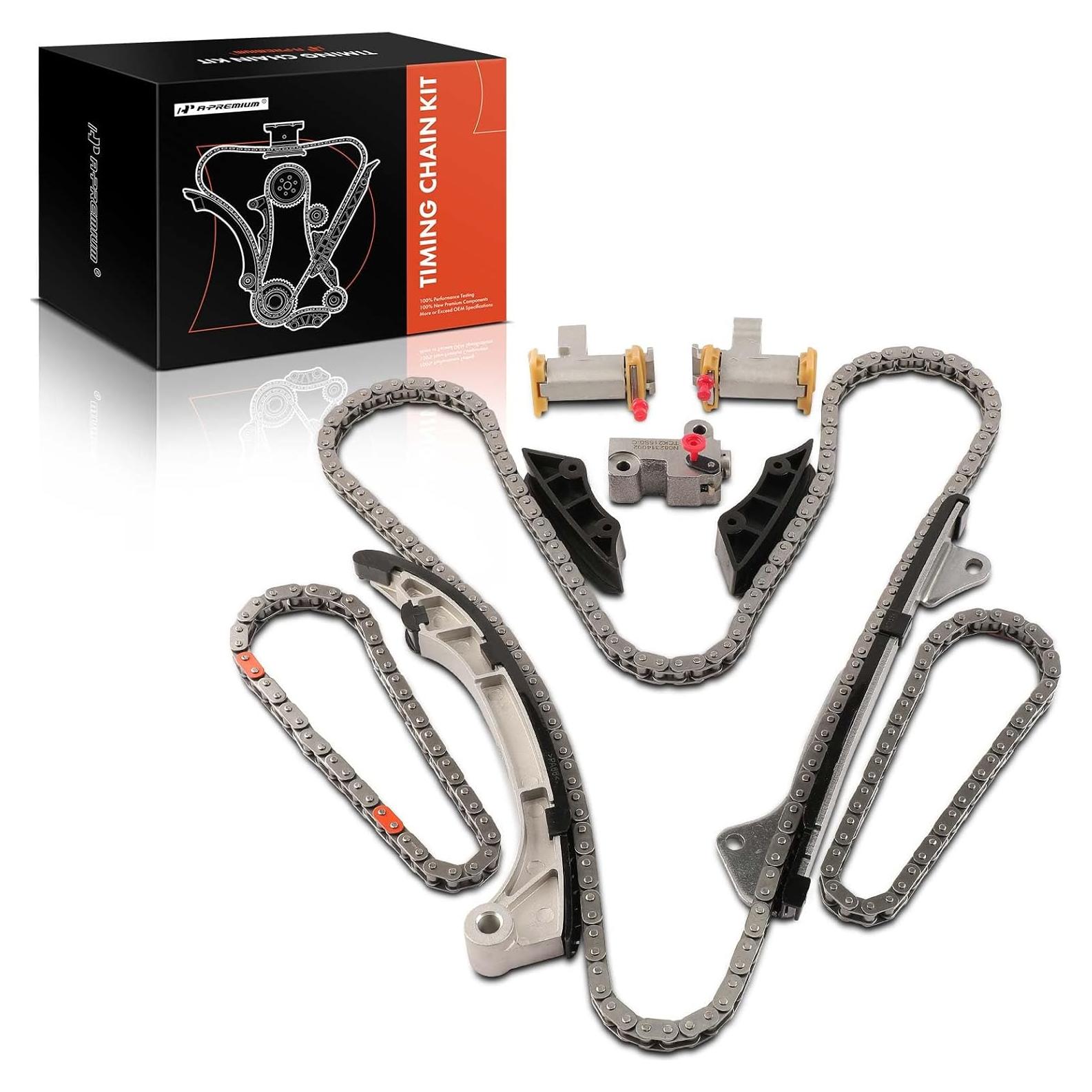 Kit de Cadena de Tiempo A-Premium 10 Piezas para Toyota y Lexus