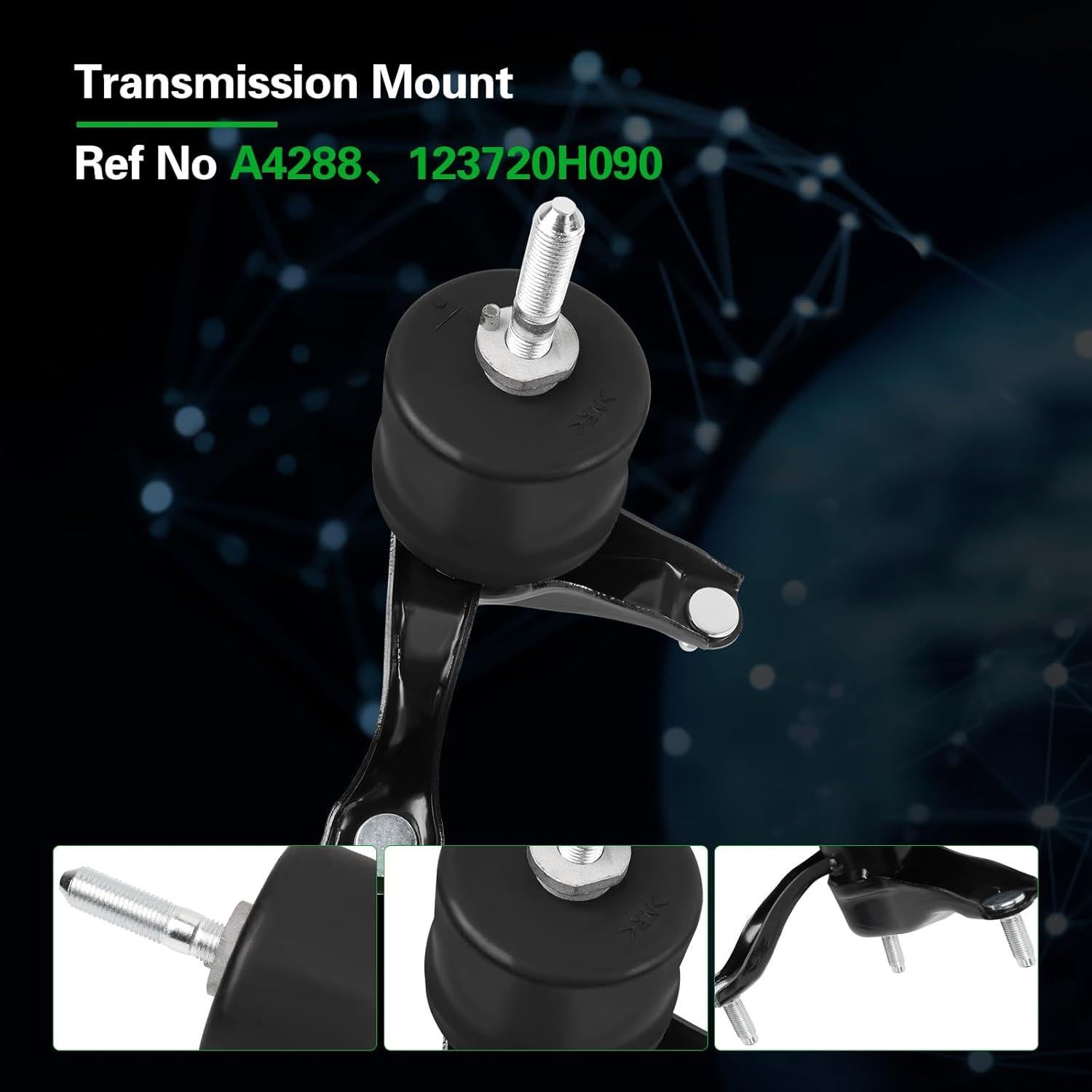 Kit Soporte Motor Loongrie Sienna 2015-2020 3.5L V6 Juego de 4