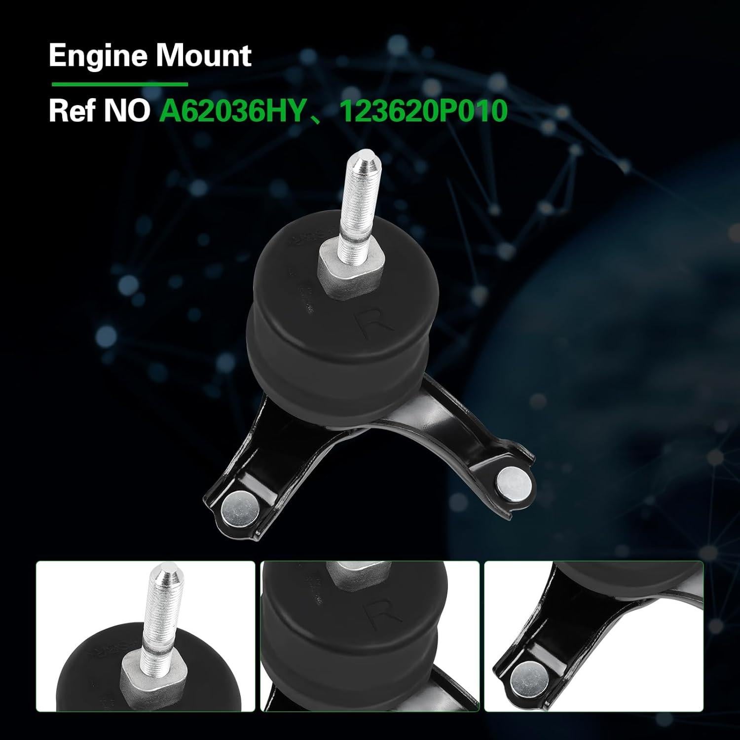 Kit Soporte Motor Loongrie Sienna 2015-2020 3.5L V6 Juego de 4