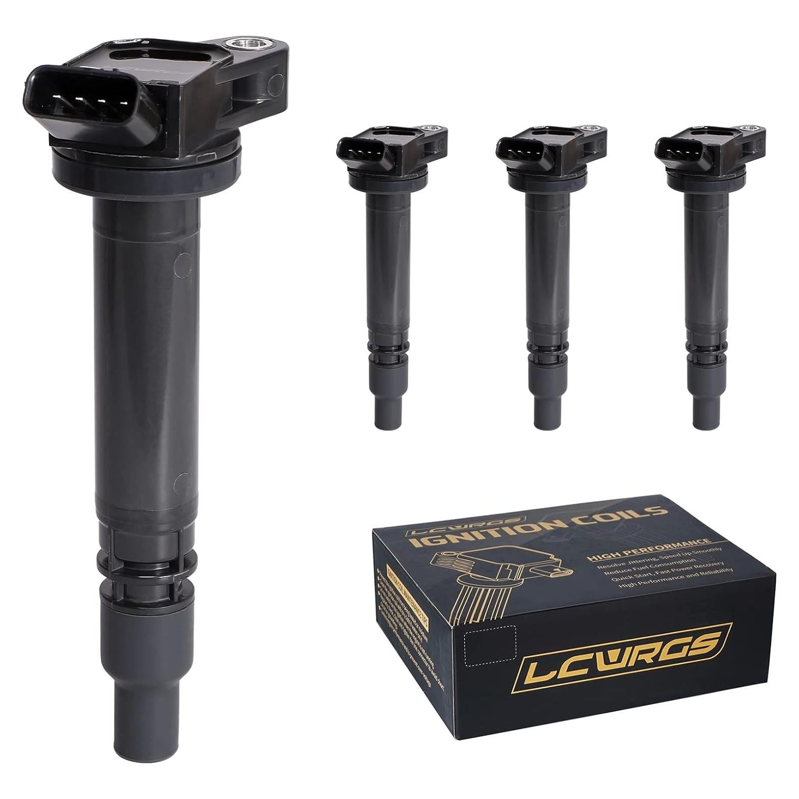 Juego de 4 Bobinas de Encendido LCWRGS para Toyota 2.5L 2.7L