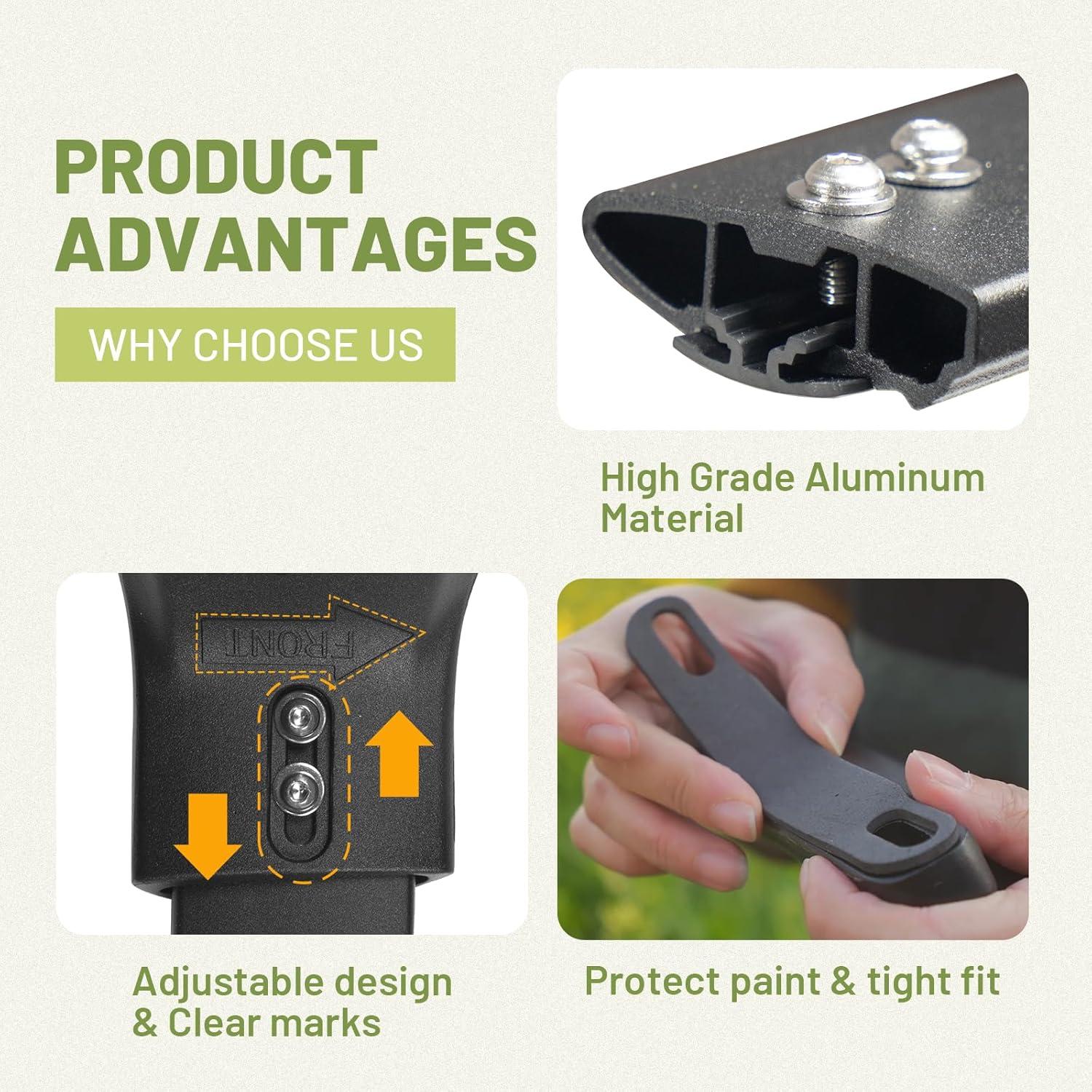 Barras Transversales de Techo TRAVLETIC para Honda Pilot 2016-2022