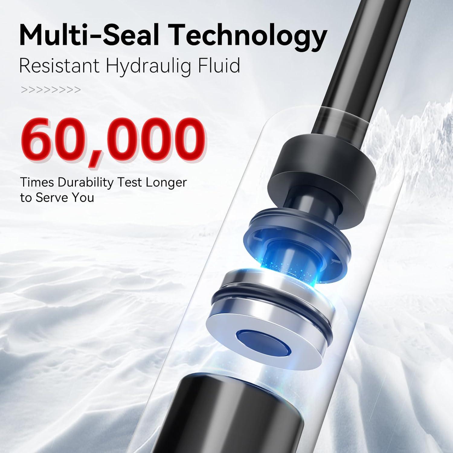 Soportes de Elevación del Capó Delantero Vepagoo para Toyota Tacoma 2005-2015