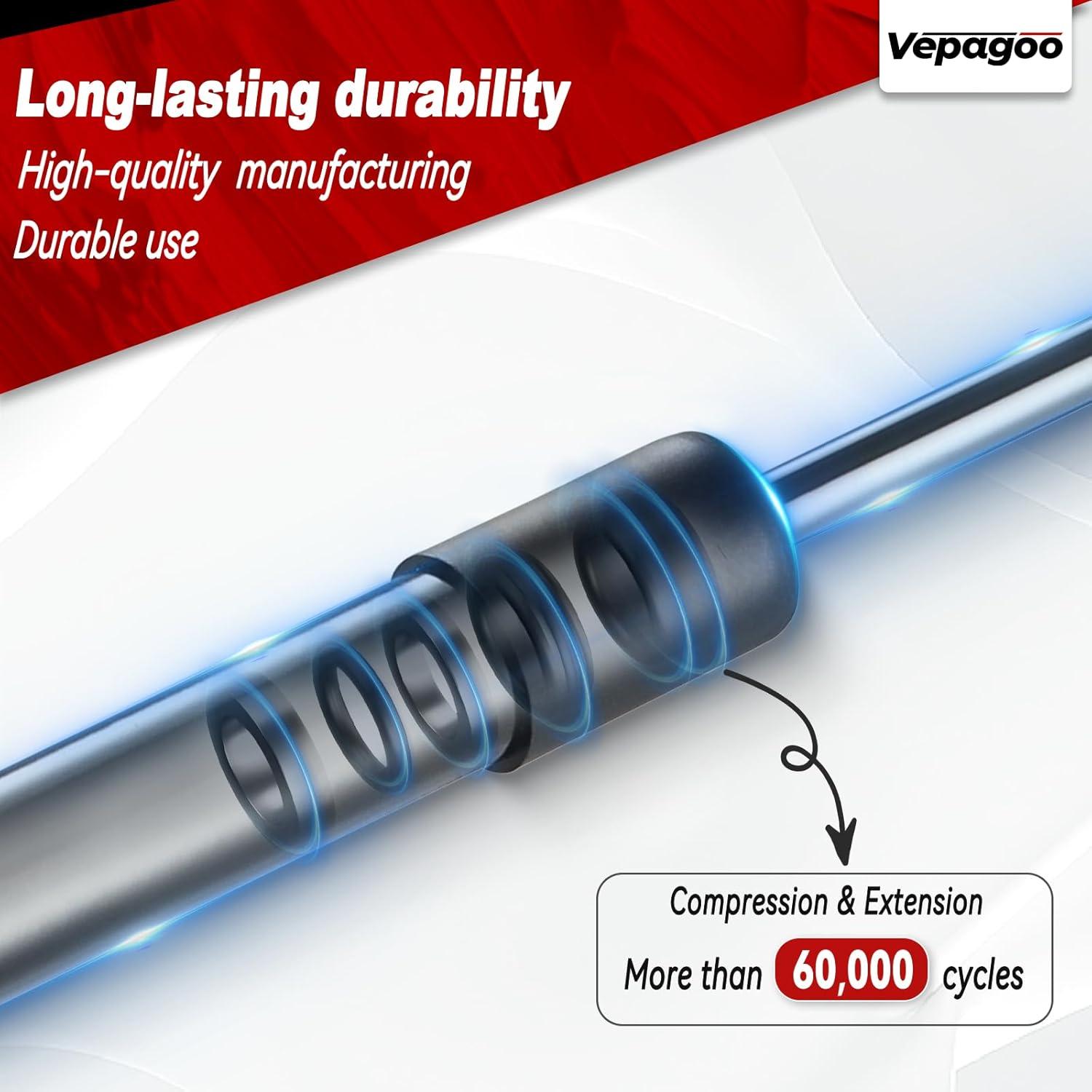 Soportes de Elevación del Capó Delantero Vepagoo para Toyota Tacoma 2005-2015