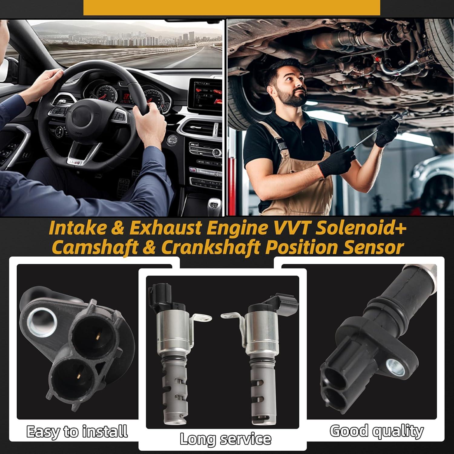 VVT Solenoide y Sensores de Posición para Lexus y Toyota