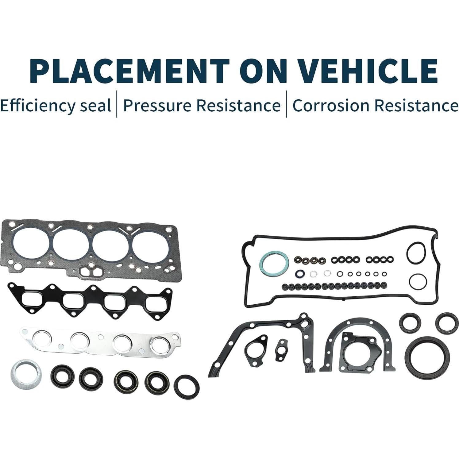 Kit de Junta de Culata TUCKBOLD para Toyota 5AFE 411116221