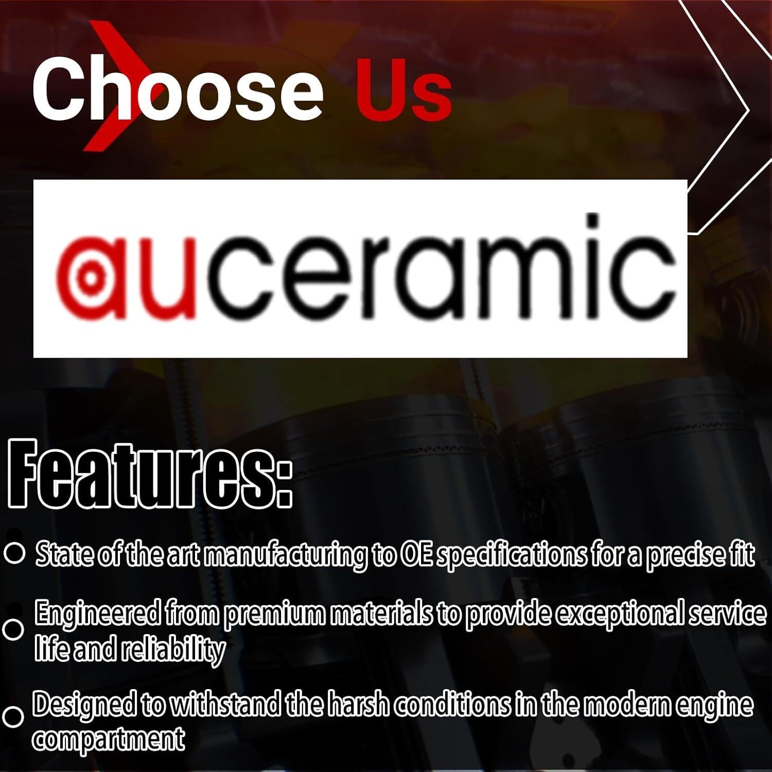 Kit de cadena de distribución AUCERAMIC para Toyota 4.0L V6