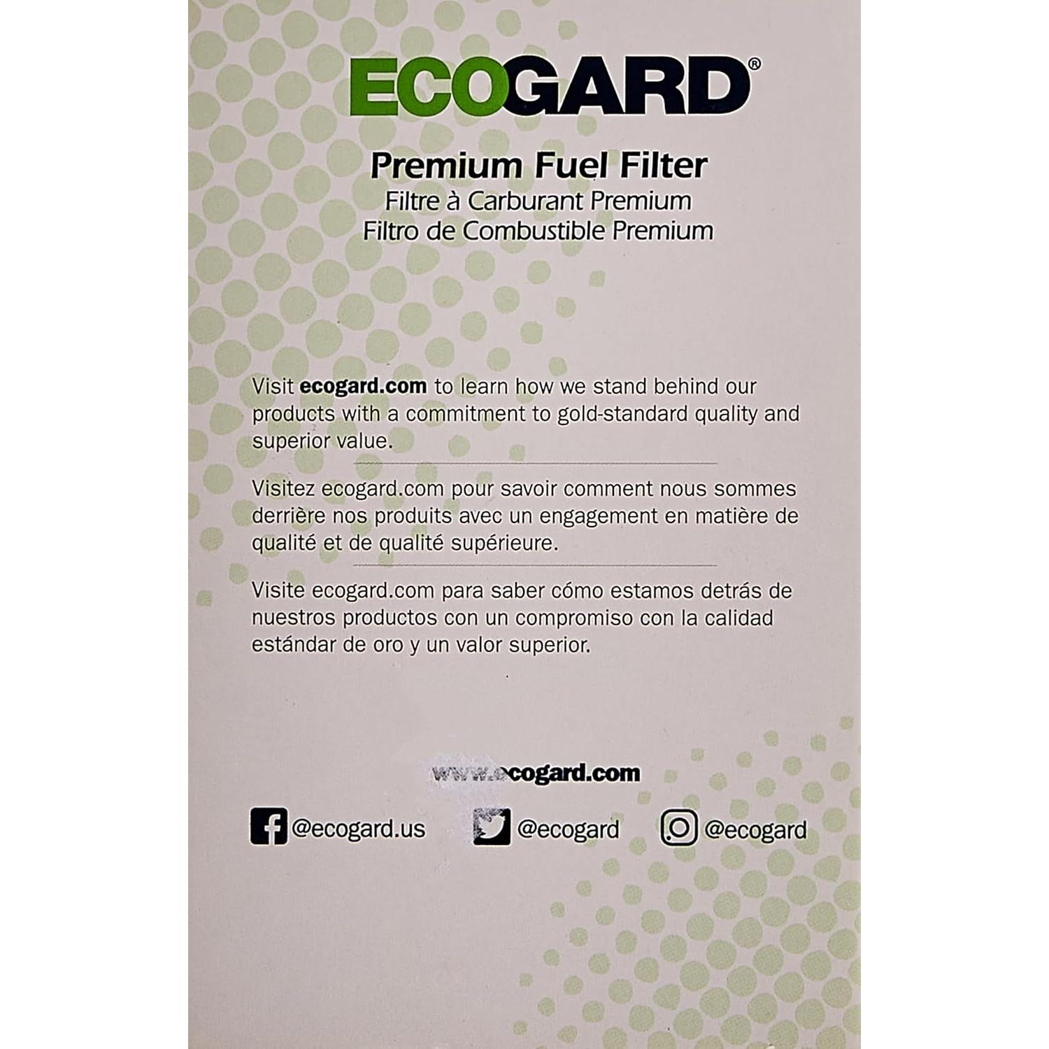 Filtro de Combustible ECOGARD XF55114 para Toyota y Mitsubishi