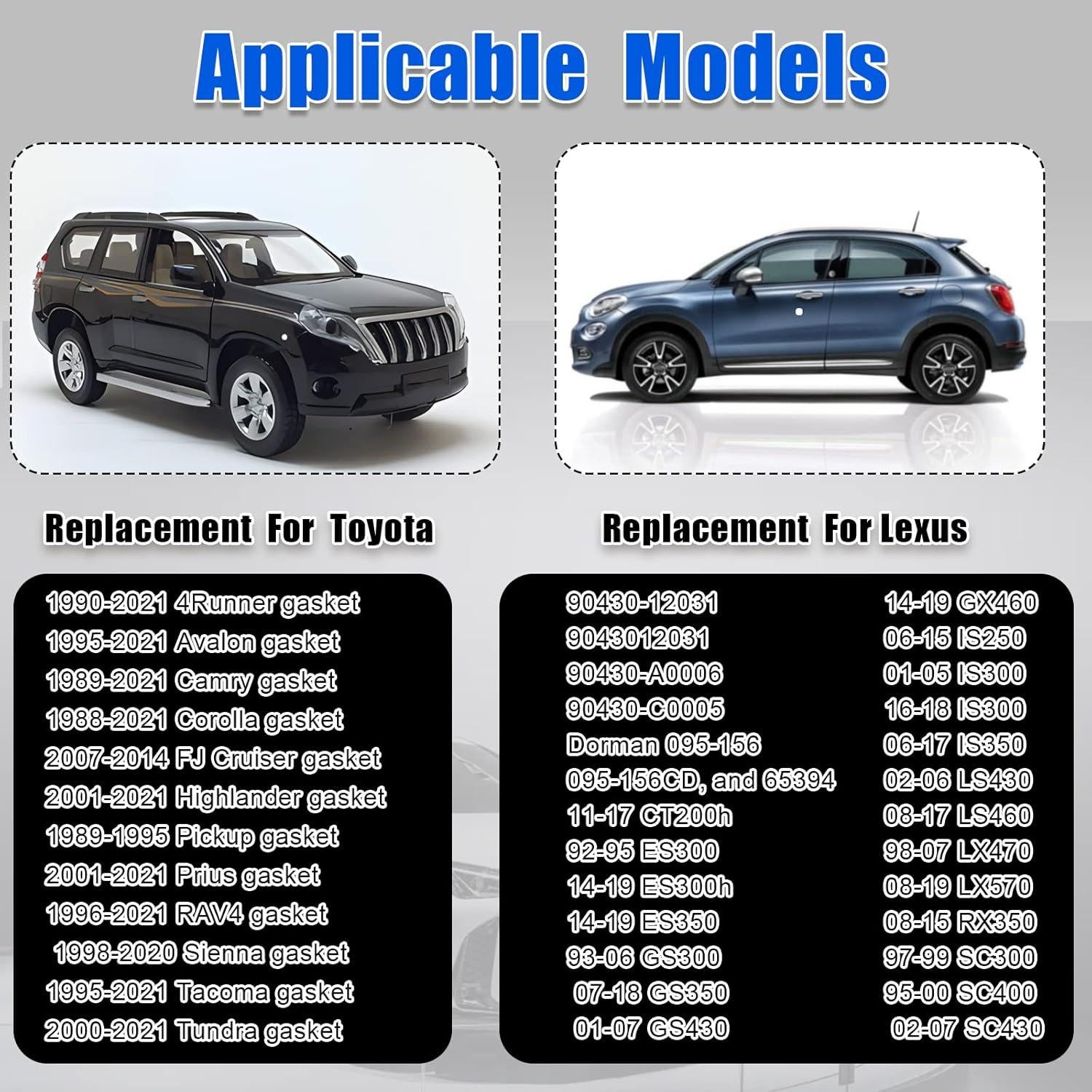 24 Juntas de Drenaje de Aceite NTNEV para Toyota y Lexus