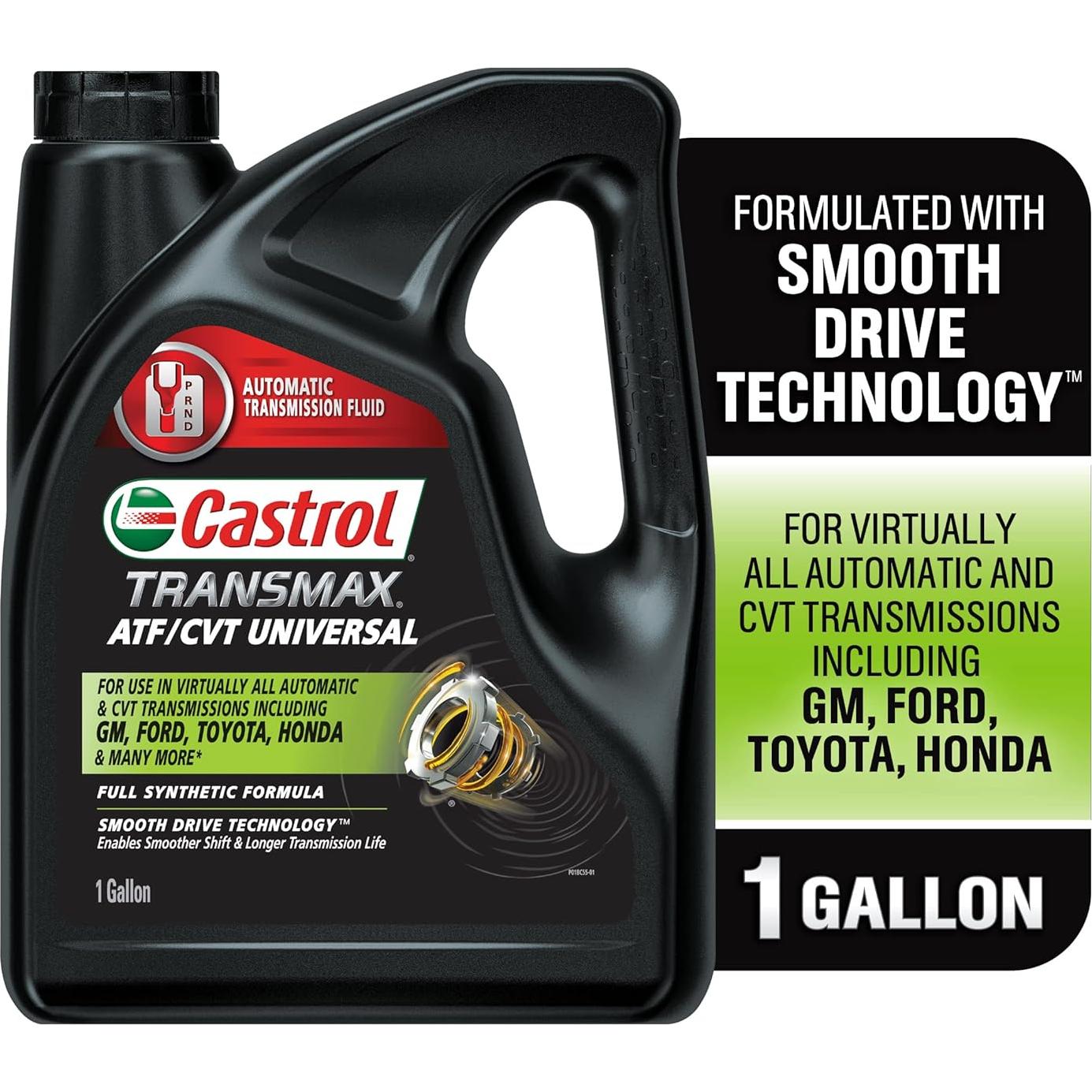 Fluido de Transmisión Automática Castrol Transmax ATF/CVT 3.79L
