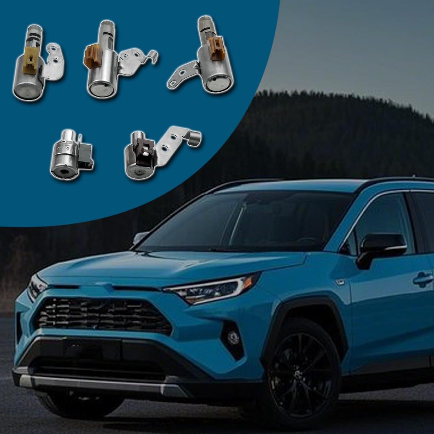 Kit de Solenoides de Transmisión Forcitory 5PCS Compatible Toyota