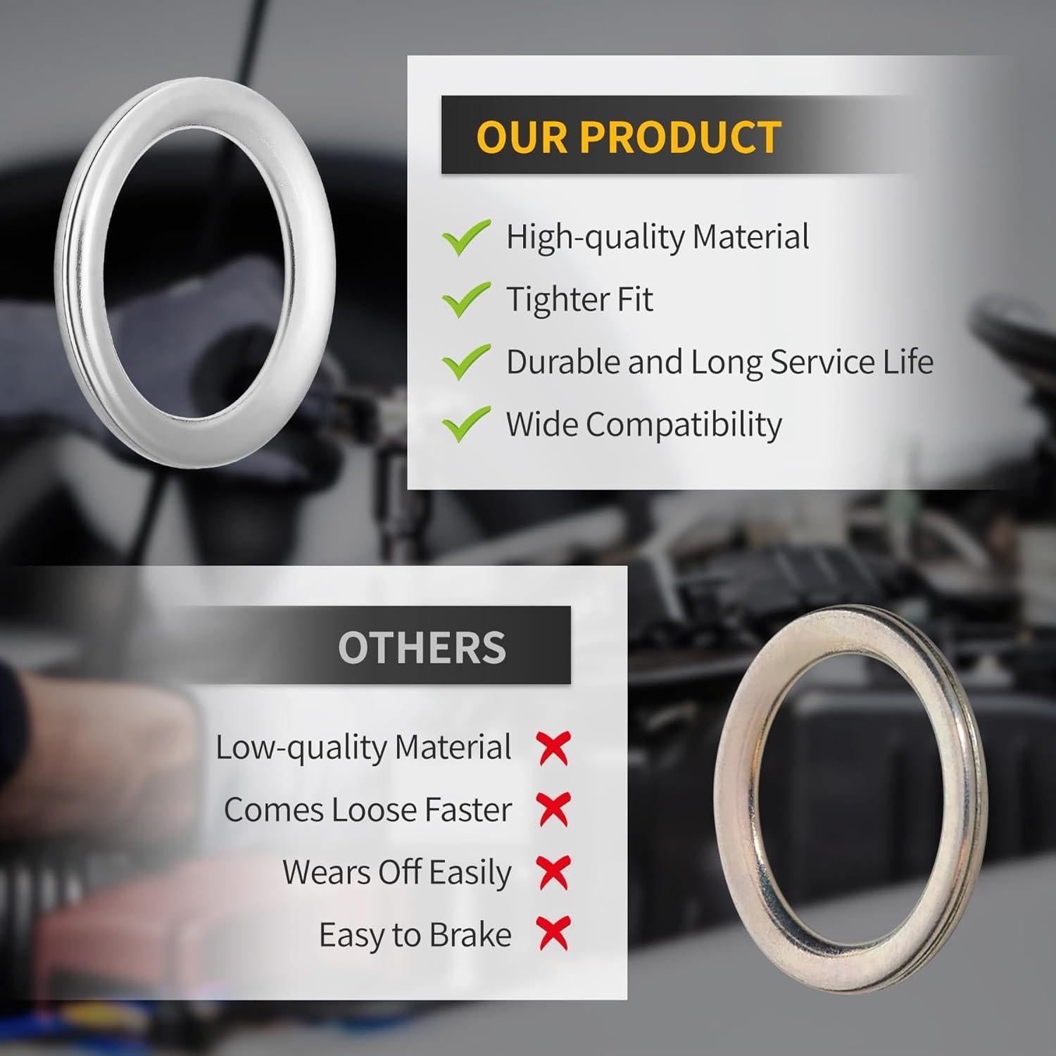 20 Juntas de Drenaje de Transmisión Luxlead 17mm para Toyota Lexus