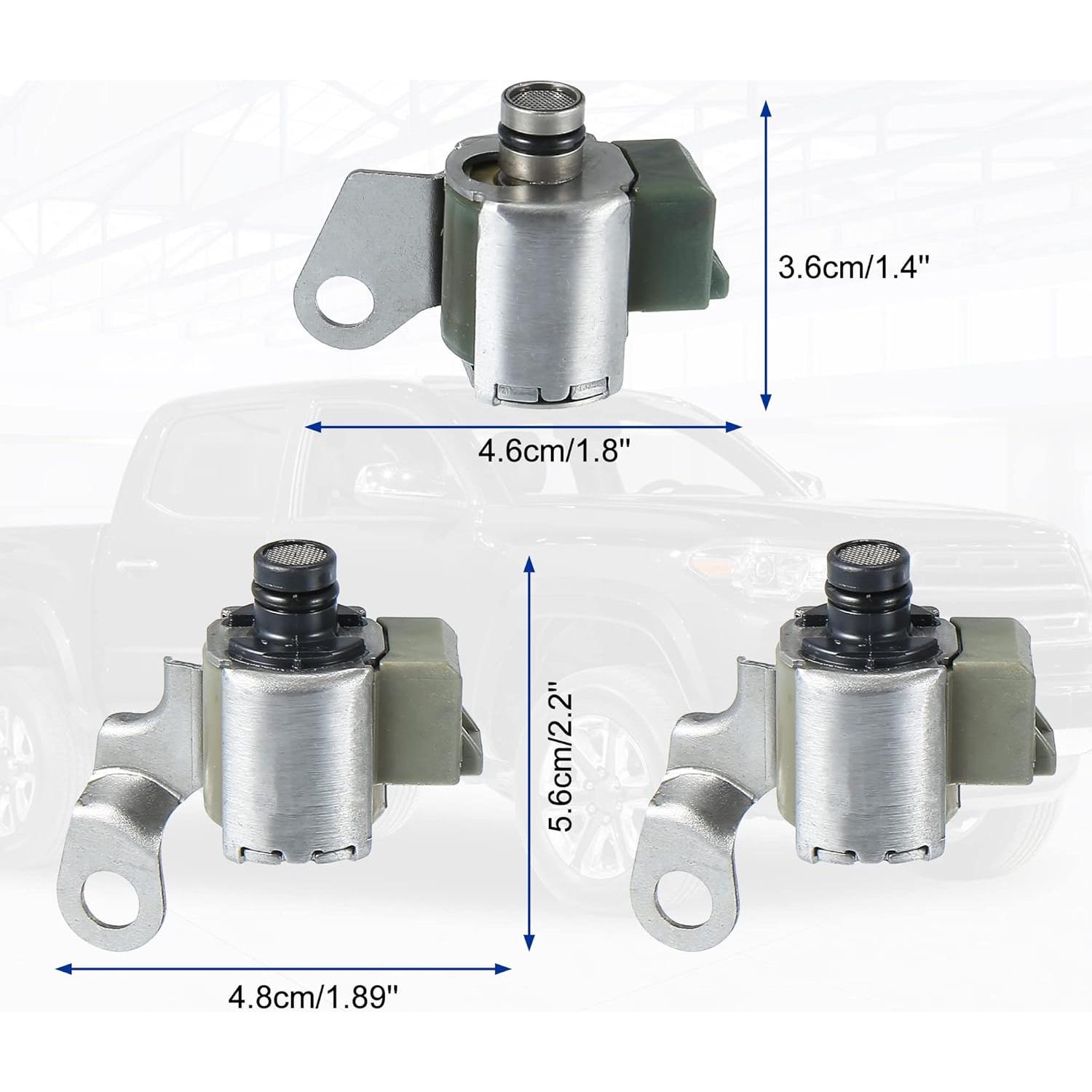 Kit de Solenoides de Transmisión X AUTOHAUX A340E A340F 3PCS