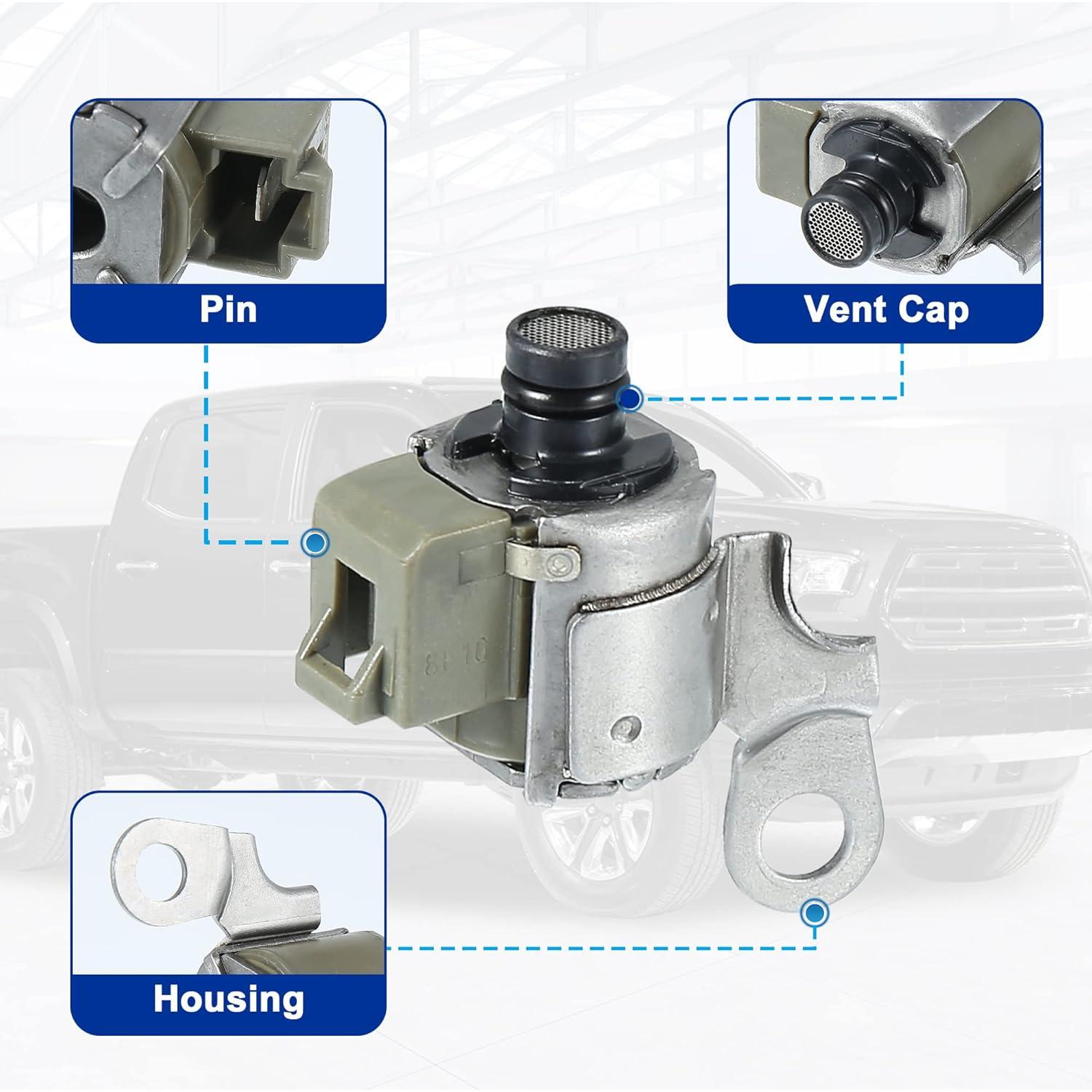 Kit de Solenoides de Transmisión X AUTOHAUX A340E A340F 3PCS