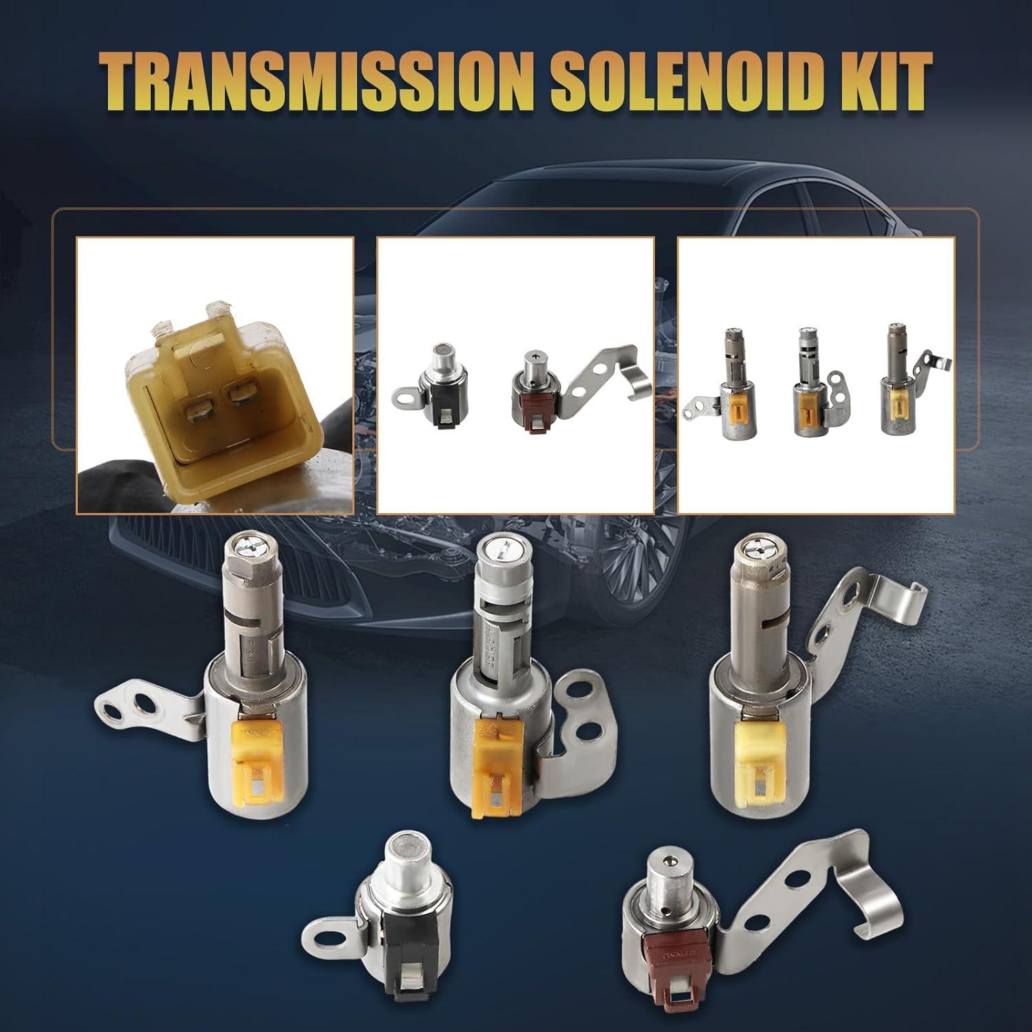 Kit de Solenoides de Transmisión Bulubiu U140E Compatible Lexus