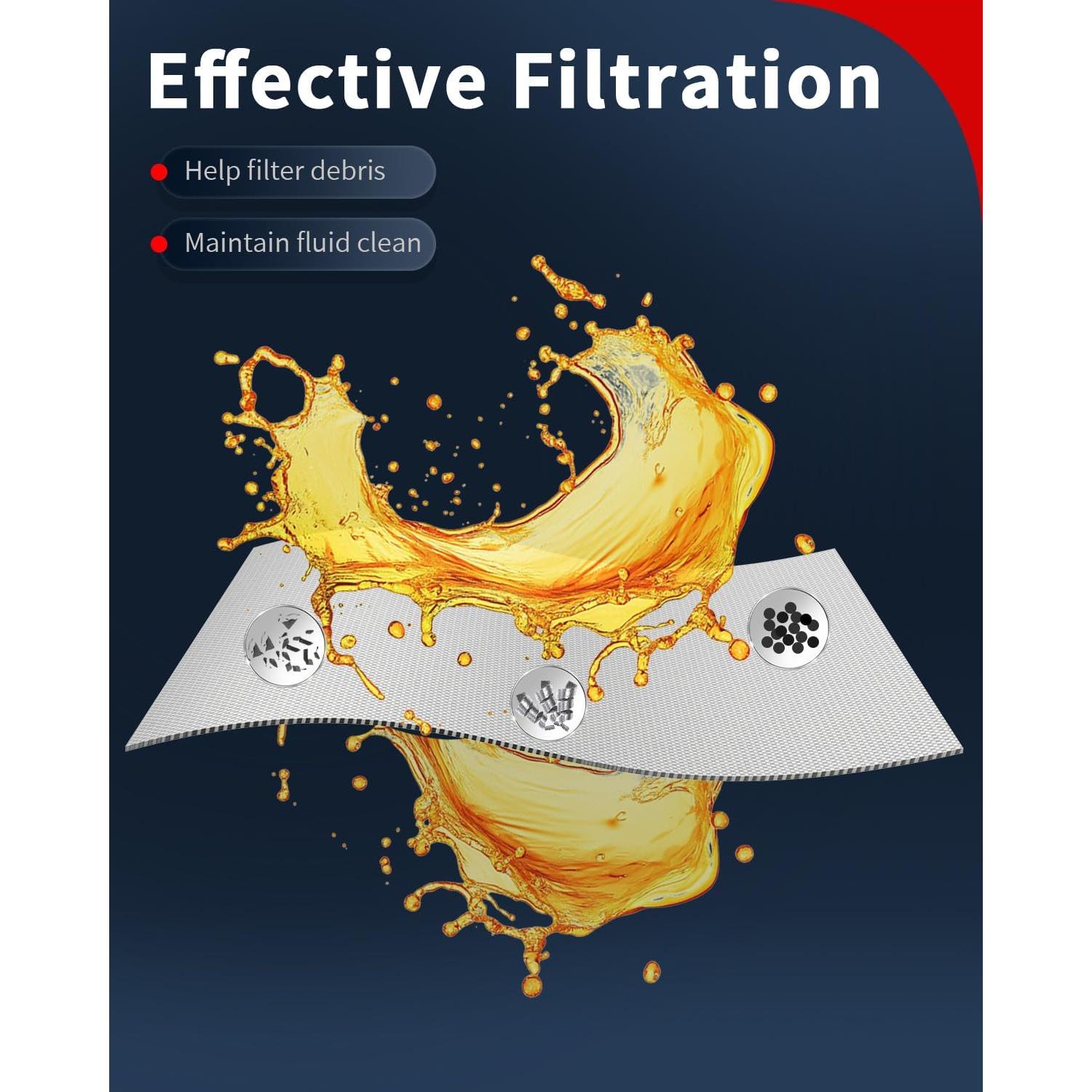 Kit de Filtro y Junta de Transmisión Automática VEHICODE VCTFTYA001