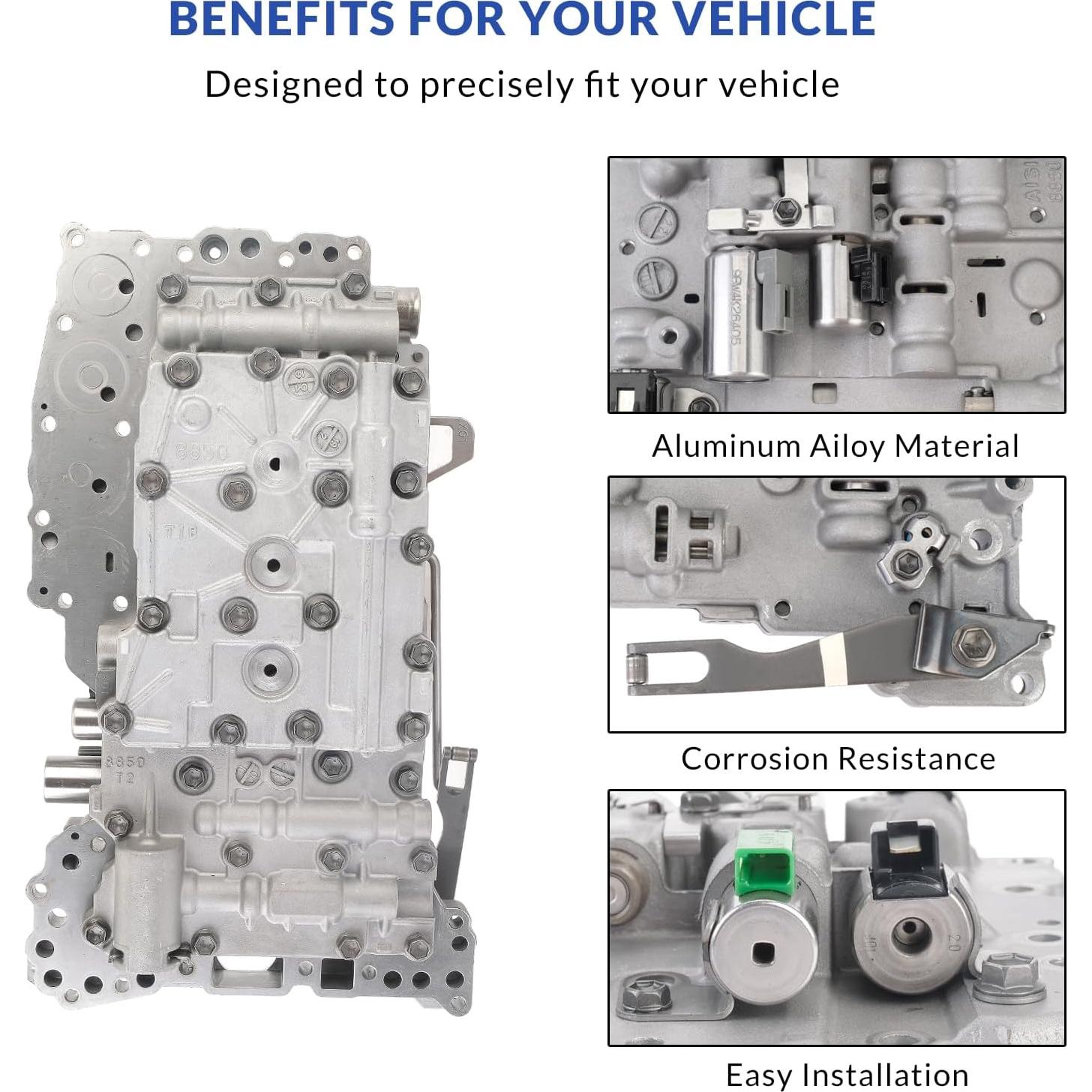 Cuerpo de Válvula de Transmisión Ricmjend 7 Solenoides Toyota/Lexus