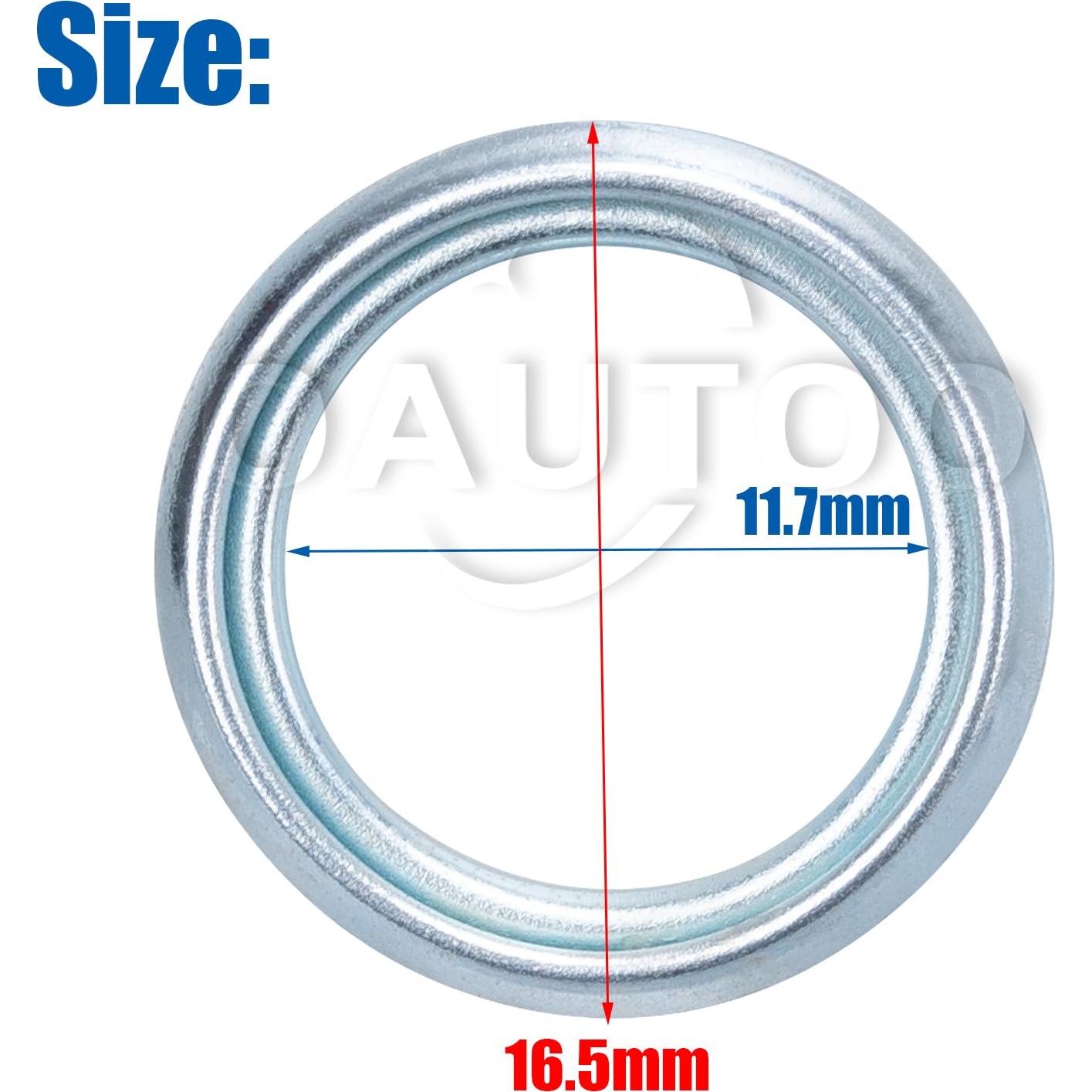 Kit 12 Tapones de Drenaje Automático OAUTOO para Toyota y Lexus