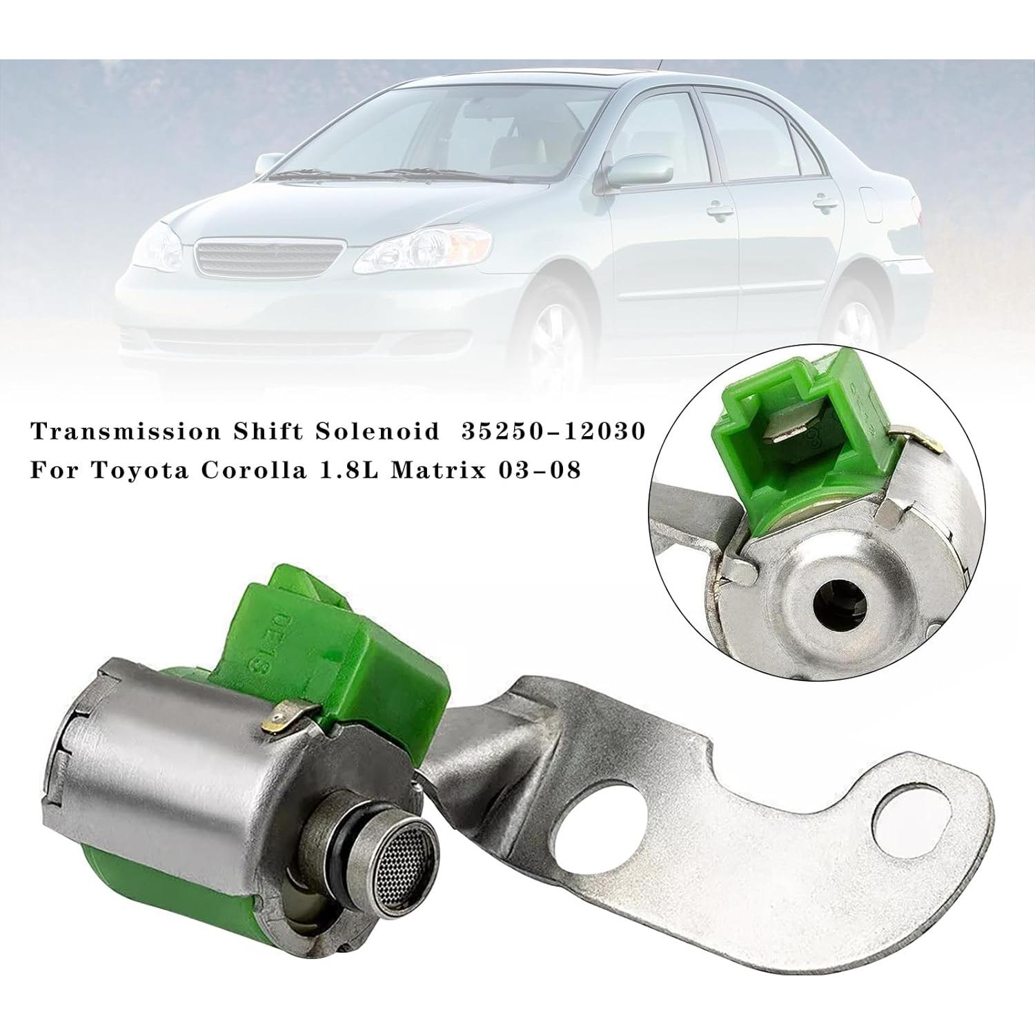 Solenoide de Cambio de Transmisión Areyourshop 35250-12030 para Toyota Corolla 1.8L 2003-2008