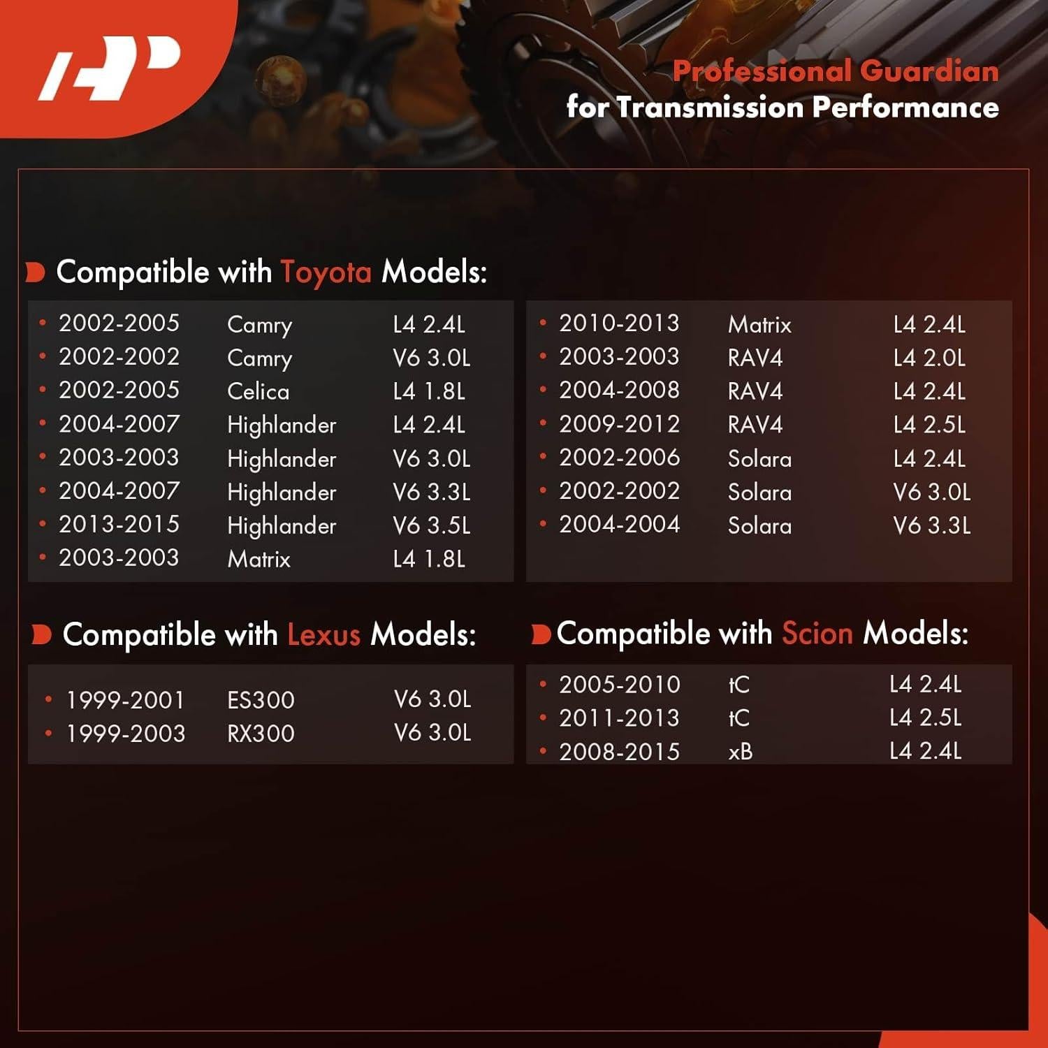 Filtro de aceite de transmisión automática A-Premium para Toyota