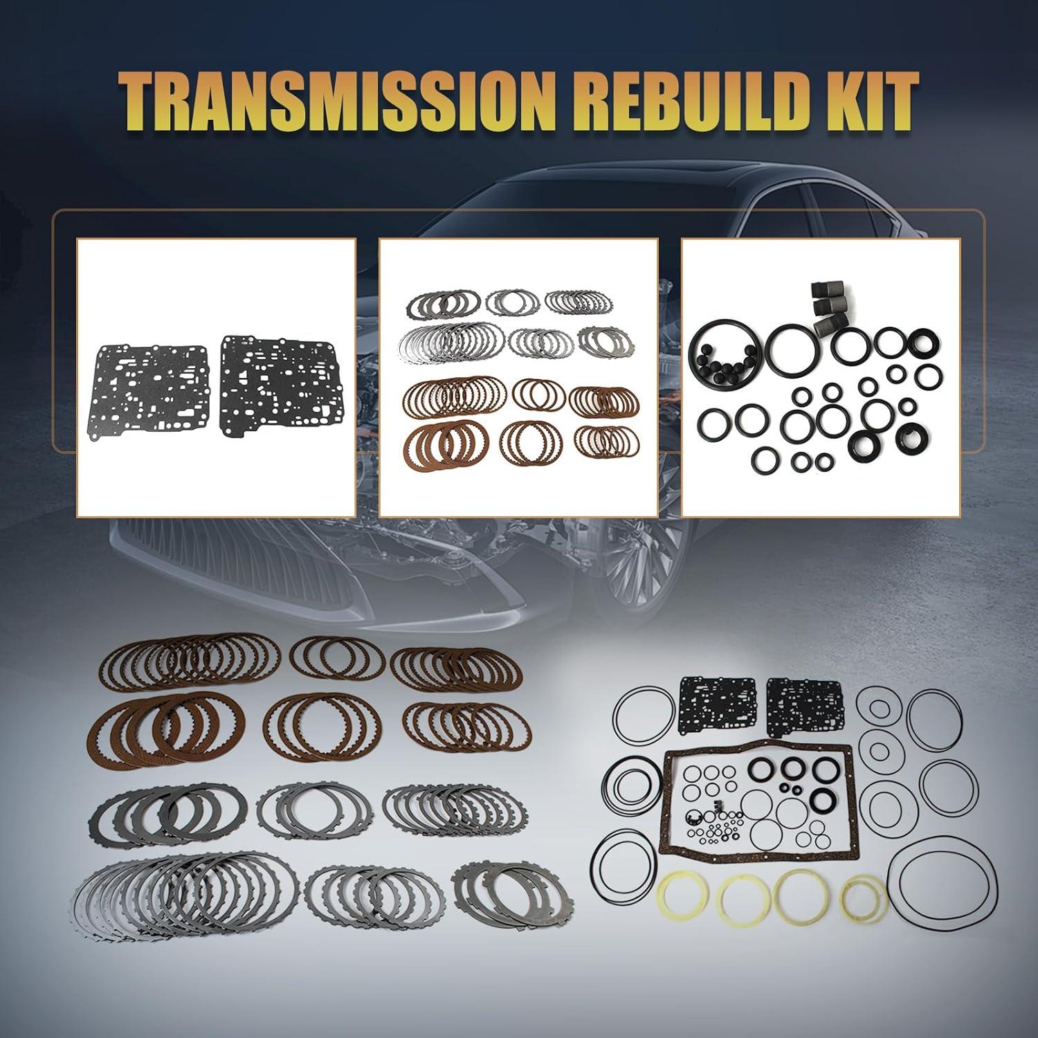 Kit de reconstrucción transmisión A750E A750F Bulubiu para Toyota
