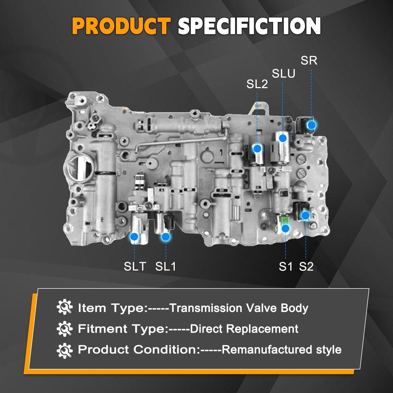 Cuerpo de Válvula de Transmisión PANGOLIN A750E A750F 6.35kg