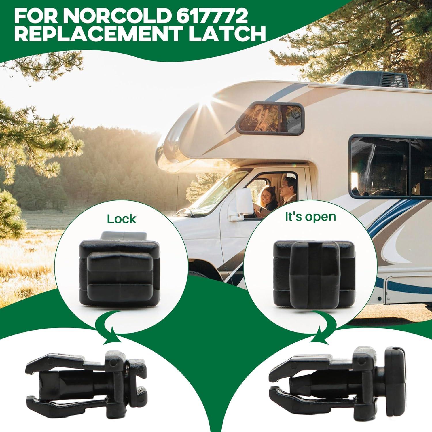 Paquete de 12 Clips de Ventilación Norcold 617772 para Refrigerador RV