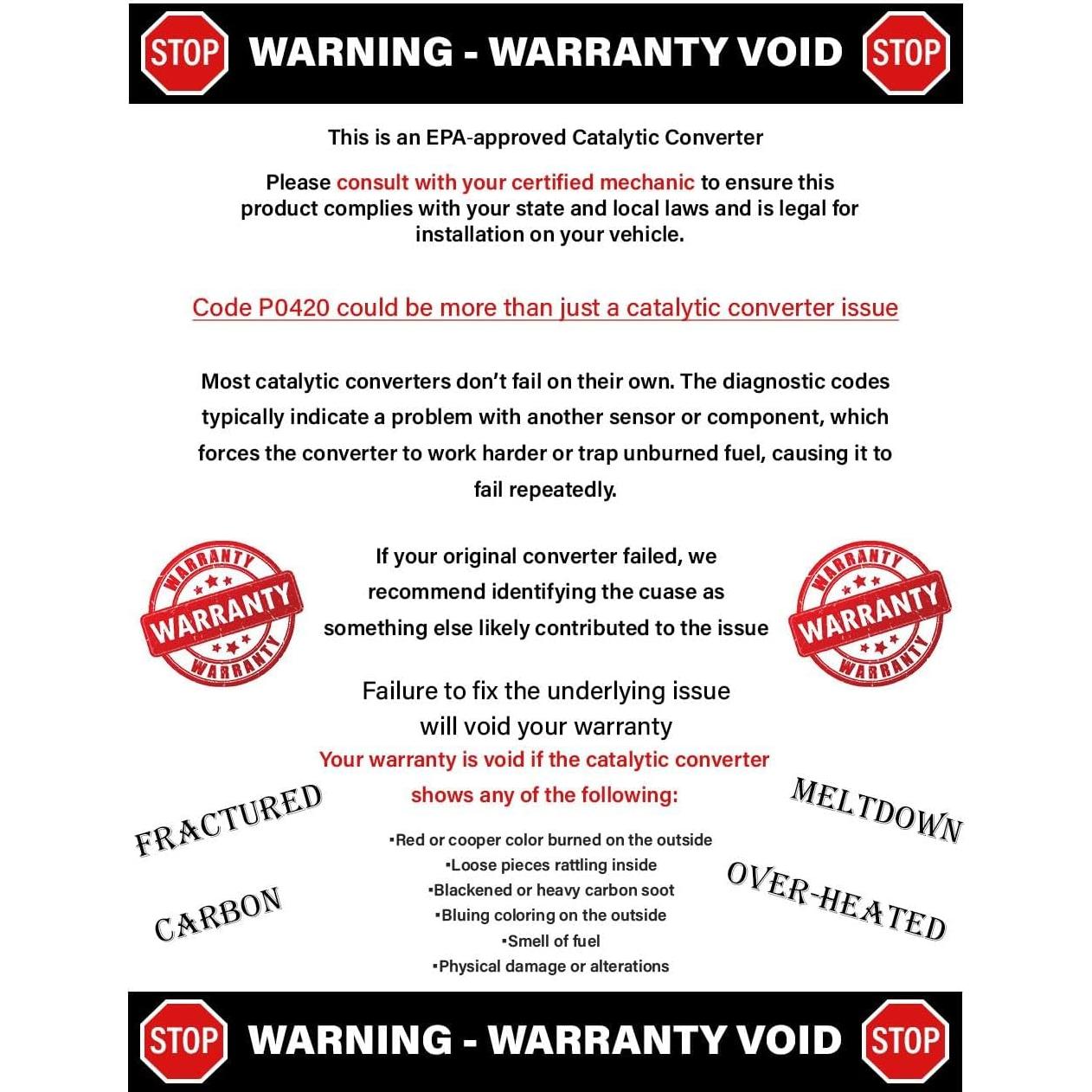 Catalítico trasero Escape del Noreste para Toyota 4Runner 3.4L