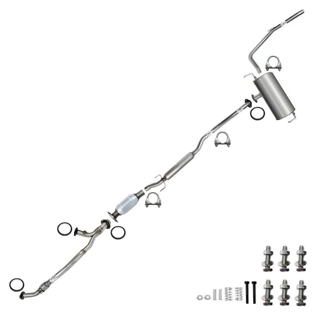 Sistema de Escape EPA Acero Inoxidable Northeastern Toyota Sienna 2004-2006