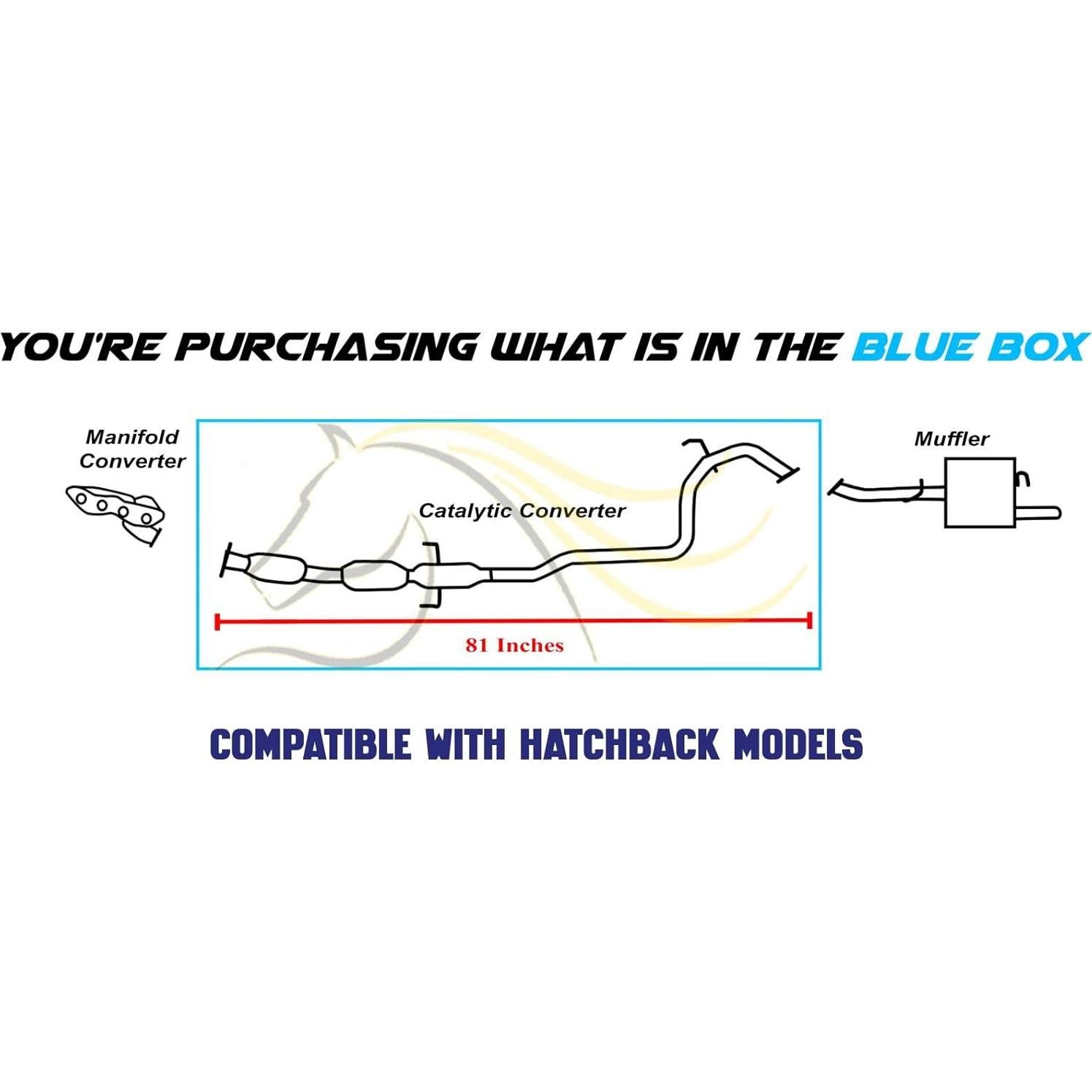 Catalizador de escape Northeastern para Toyota Yaris 1.5L 2007-2011