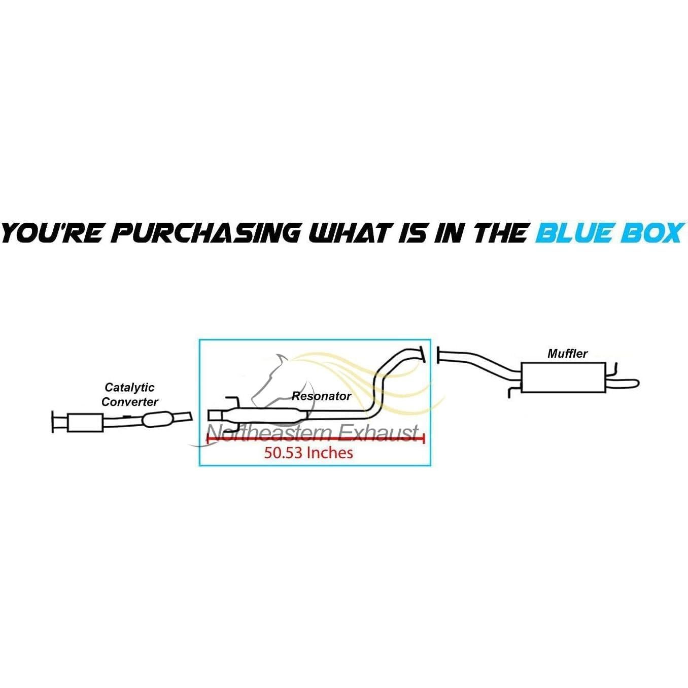 Tubo de Resonador Acero Inoxidable Northeastern Toyota Prius 2004-2009