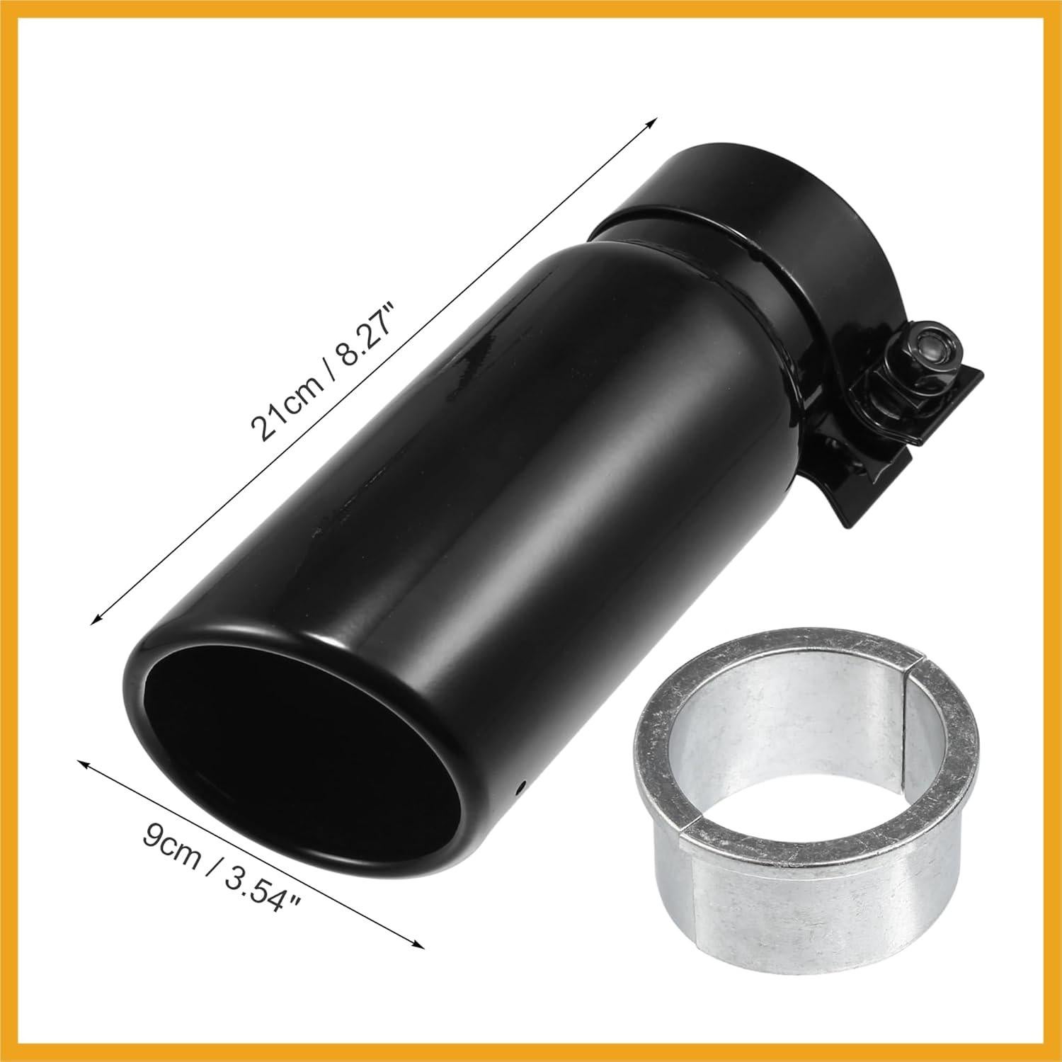 Tubo de Extensión de Escape Acero Inoxidable Partuto para Toyota Tacoma 2018-2023