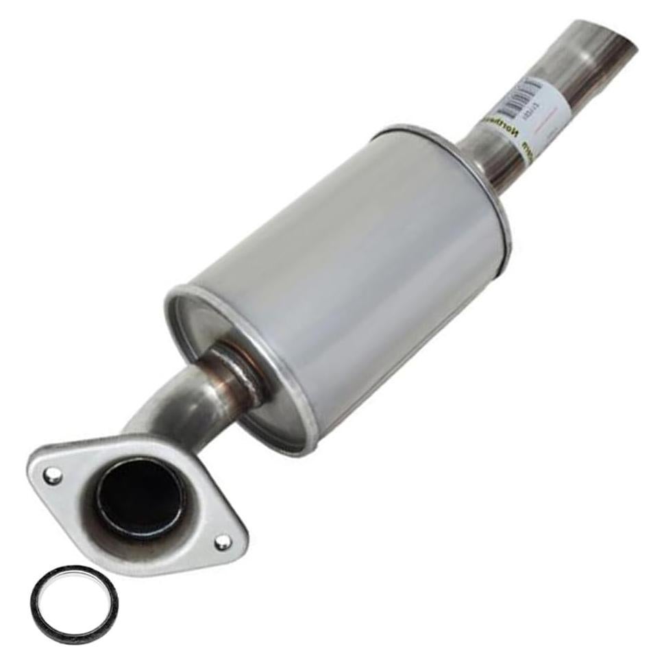 Tubo de resonador de escape Toyota Highlander 2004-2007 2.4L Acero inoxidable
