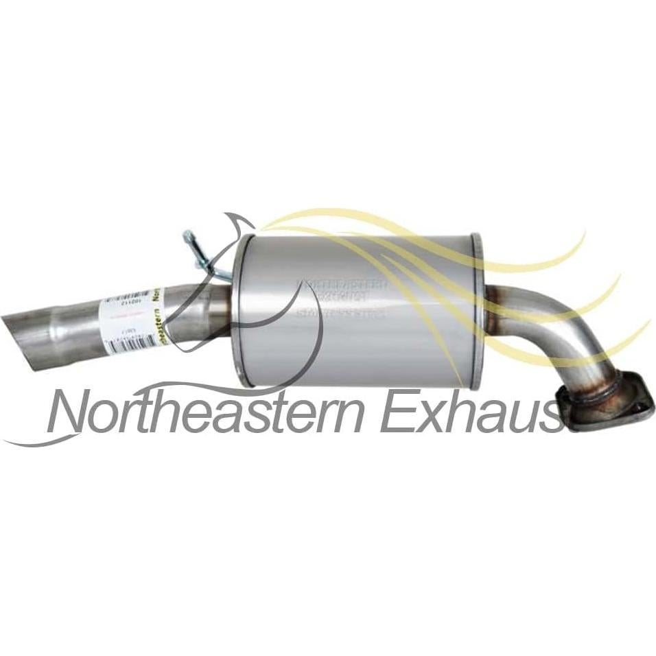 Tubo de resonador de escape Toyota Highlander 2004-2007 2.4L Acero inoxidable
