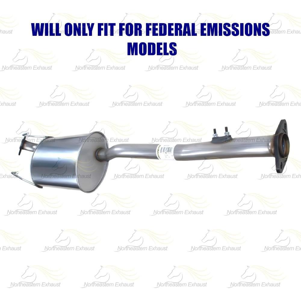 Silenciador Escape Northeastern Acero Inoxidable 409 Toyota 4Runner 1999-2000