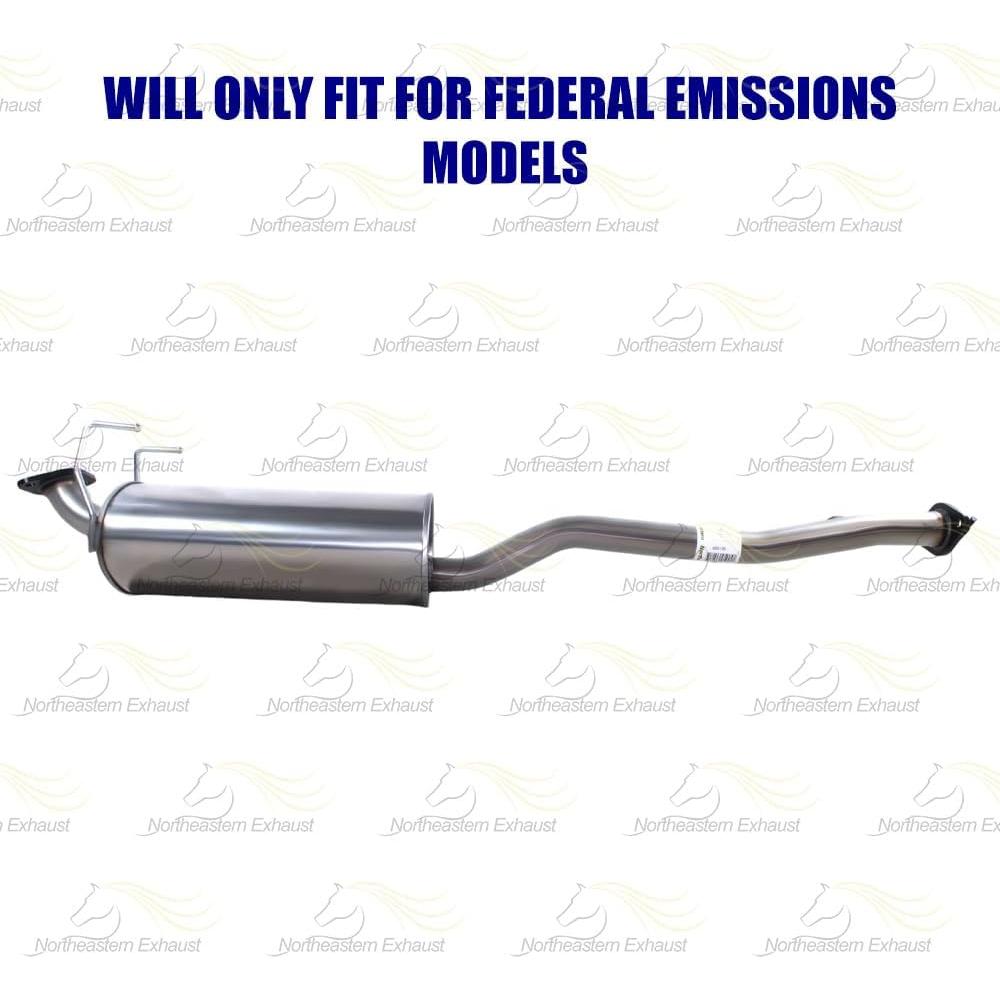 Silenciador Escape Northeastern Acero Inoxidable 409 Toyota 4Runner 1999-2000