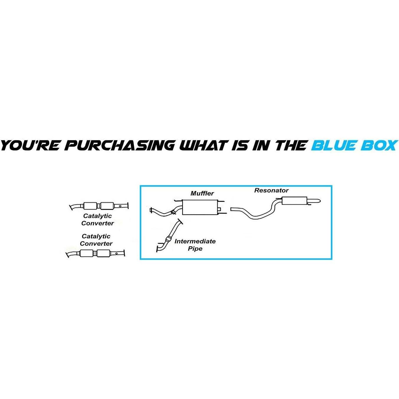 Kit de Escape Intermedio Acero Inoxidable Escape Northeastern Toyota Land Cruiser 4.7L