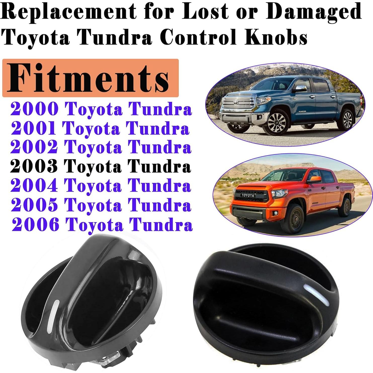 Perilla de Control de Climatización Toyota Tundra 2000-2006