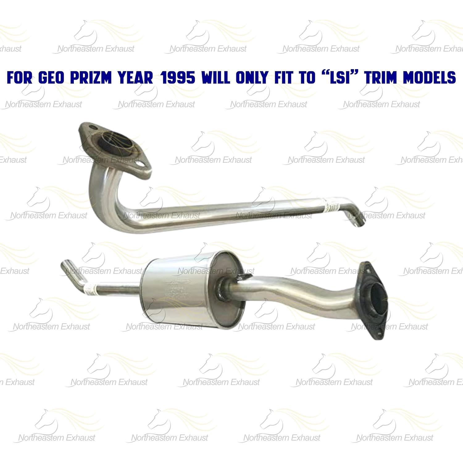 Tubería de Resonador Escape Northeastern para Toyota Corolla 1.8L