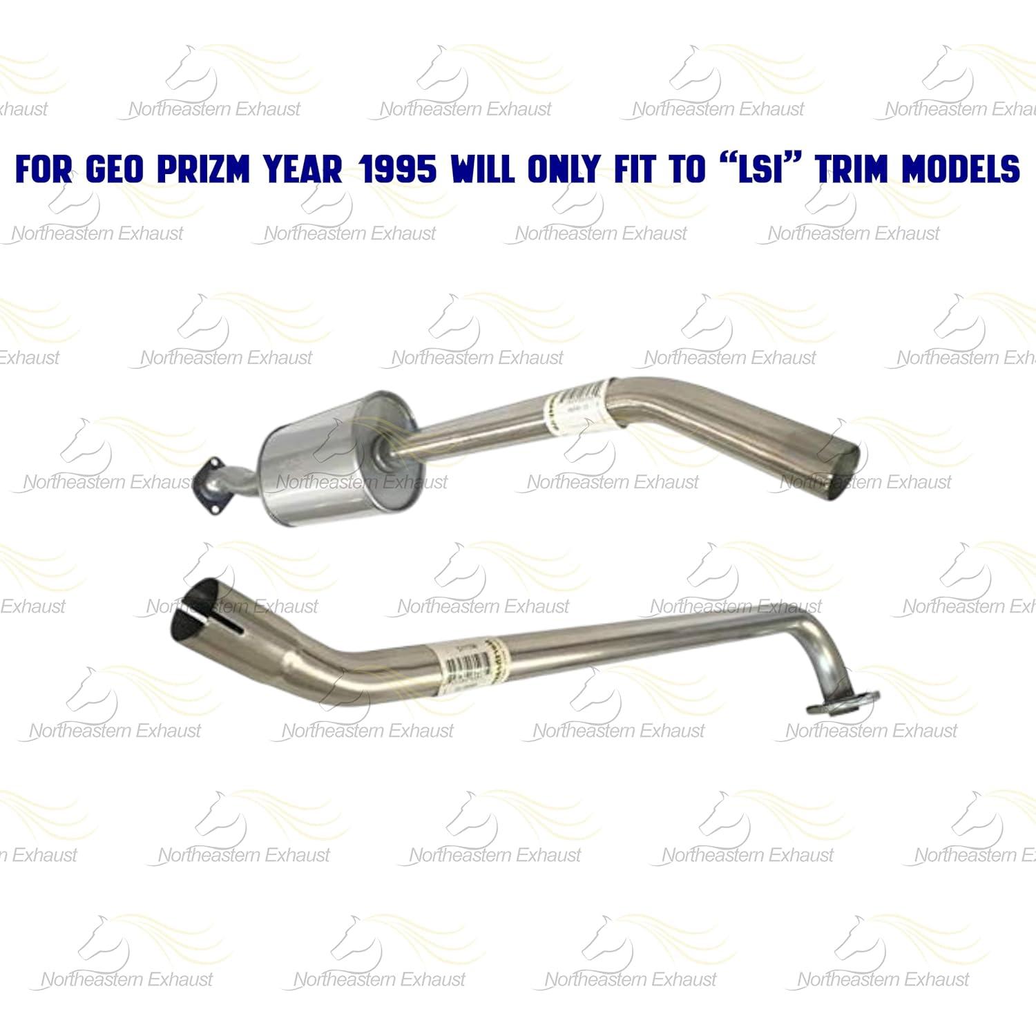 Tubería de Resonador Escape Northeastern para Toyota Corolla 1.8L